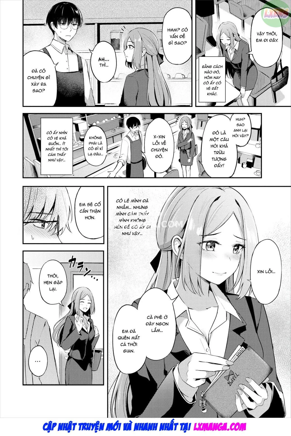 HentaiVN.net - Ảnh 5 - Nigakute Amai Coffee no you ni - Oneshot