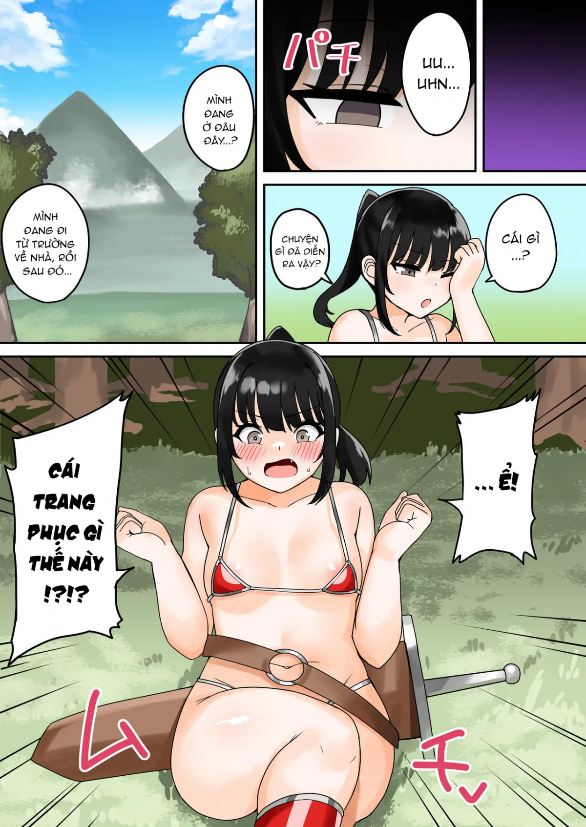HentaiVN.net - Ảnh 4 - Được chuyển sinh qua thế giới khác, tôi bị địt lúc nào không hay. [An ordinary middle school girl got reincarnated to another world and raped] - Oneshot