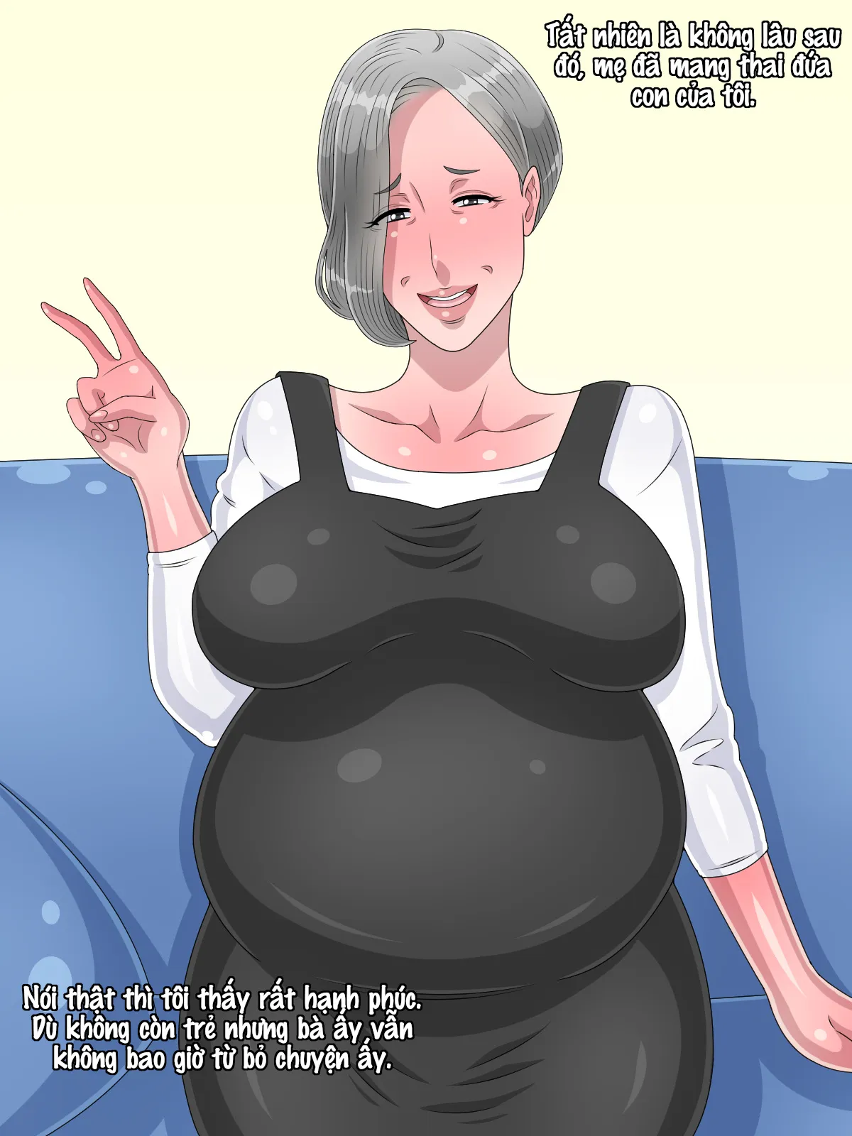 HentaiVN.net - Ảnh 15 - Oyaji ga Shindan de Ofukuro o Ore no Mono ni Shita - Oneshot