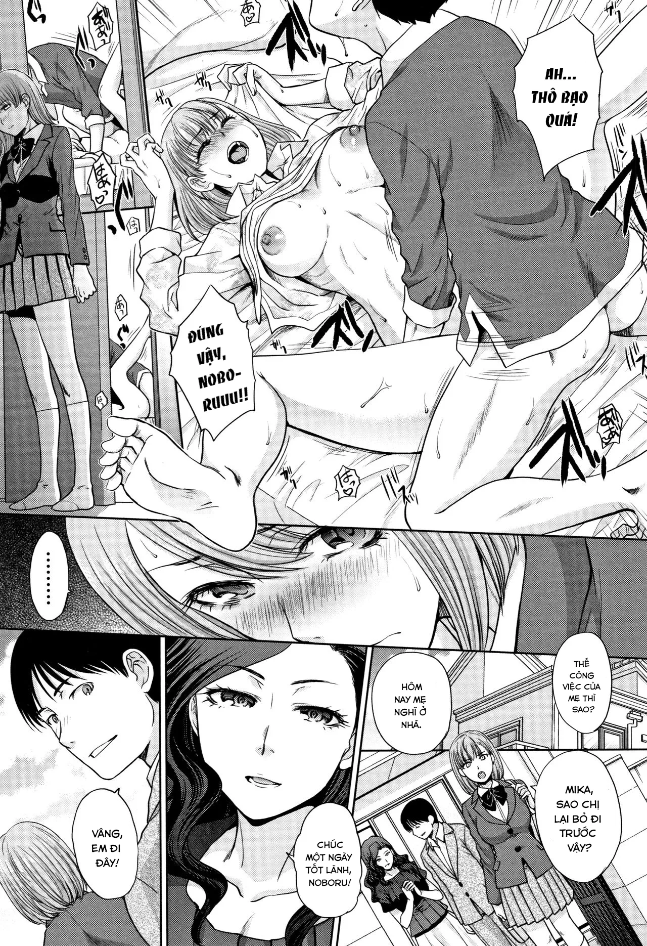 HentaiVN.net - Ảnh 4 - Sống chung với chị gái [Living with Elder Sister] - Chap 3