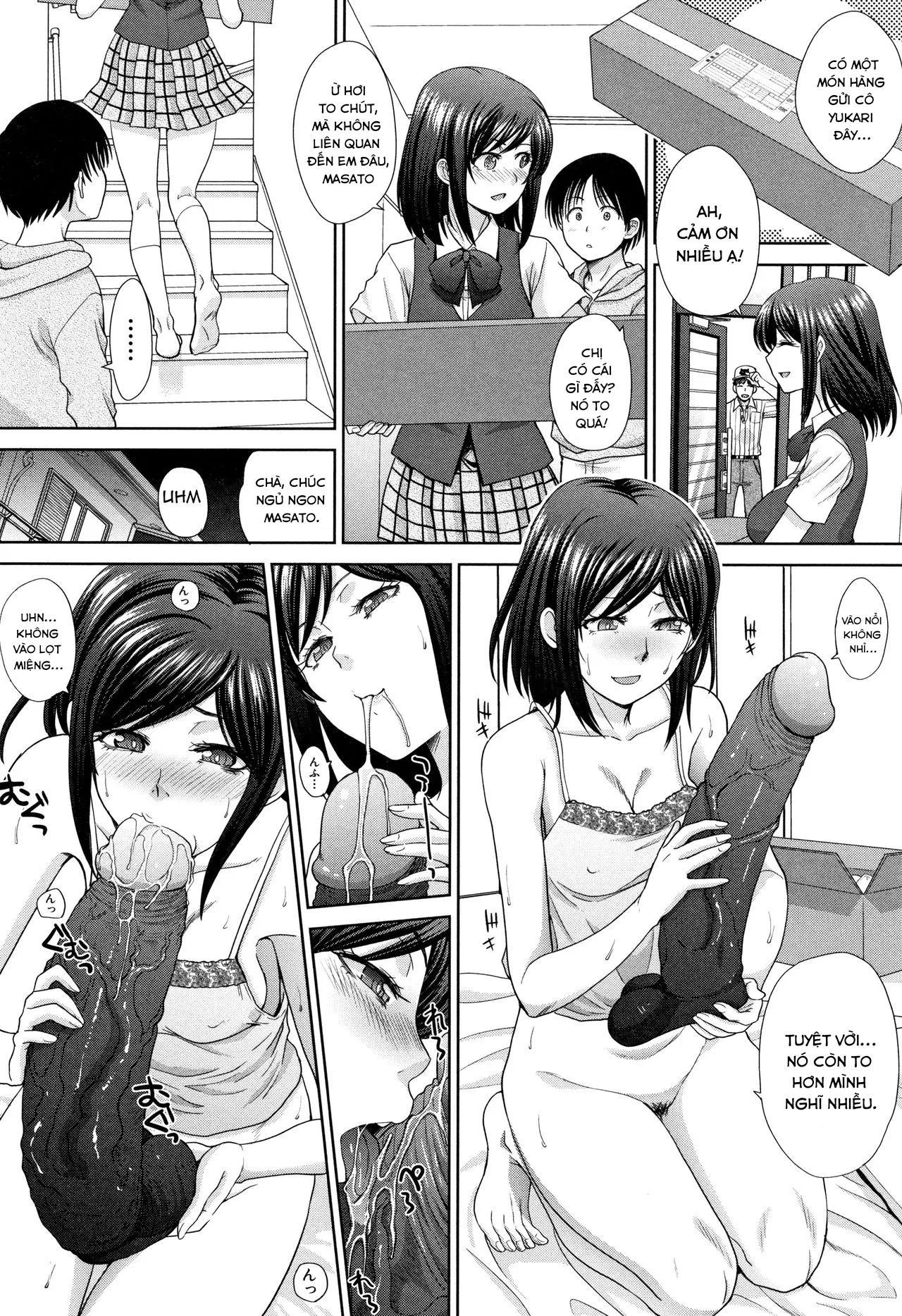 HentaiVN.net - Ảnh 7 - Sống chung với chị gái [Living with Elder Sister] - Chap 7