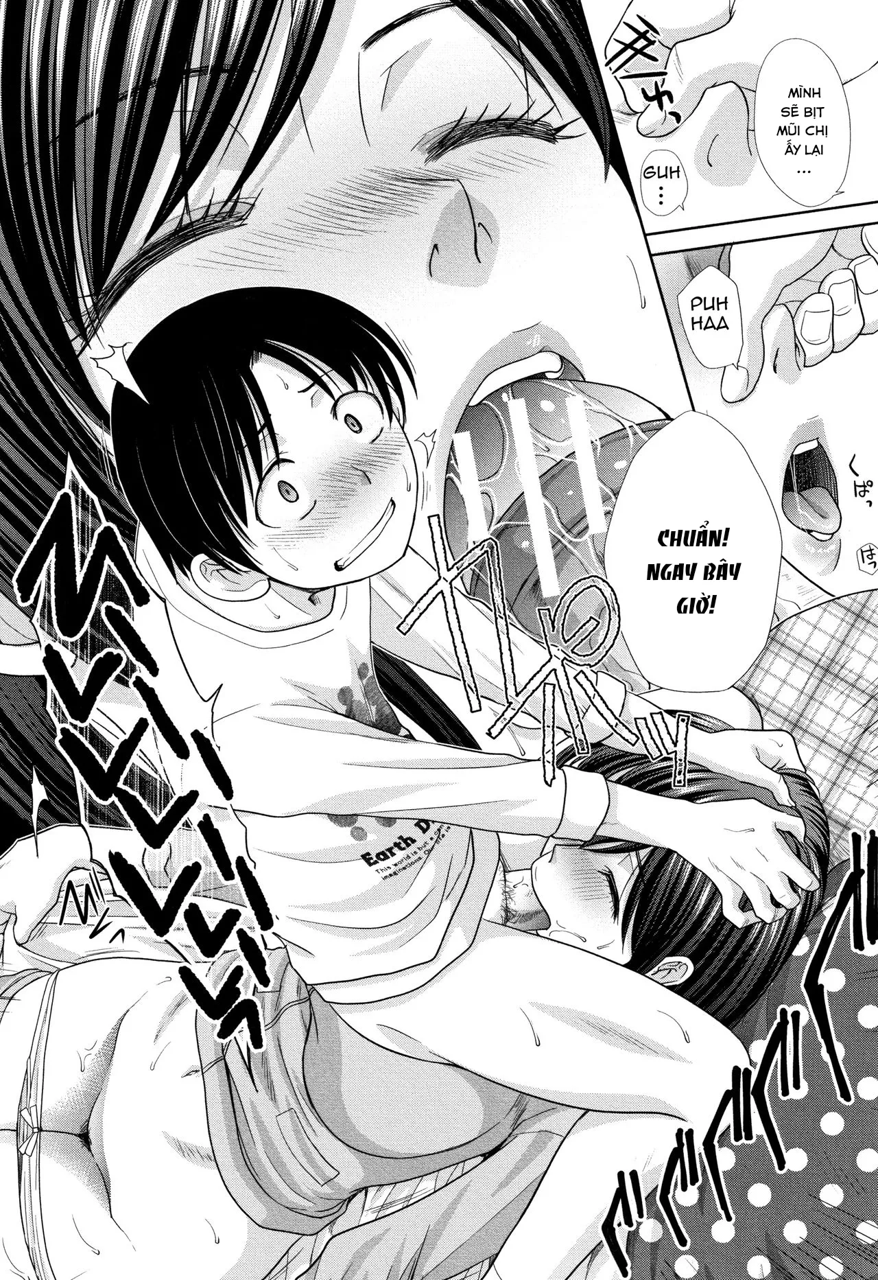 HentaiVN.net - Ảnh 5 - Sống chung với chị gái [Living with Elder Sister] - Chap 8