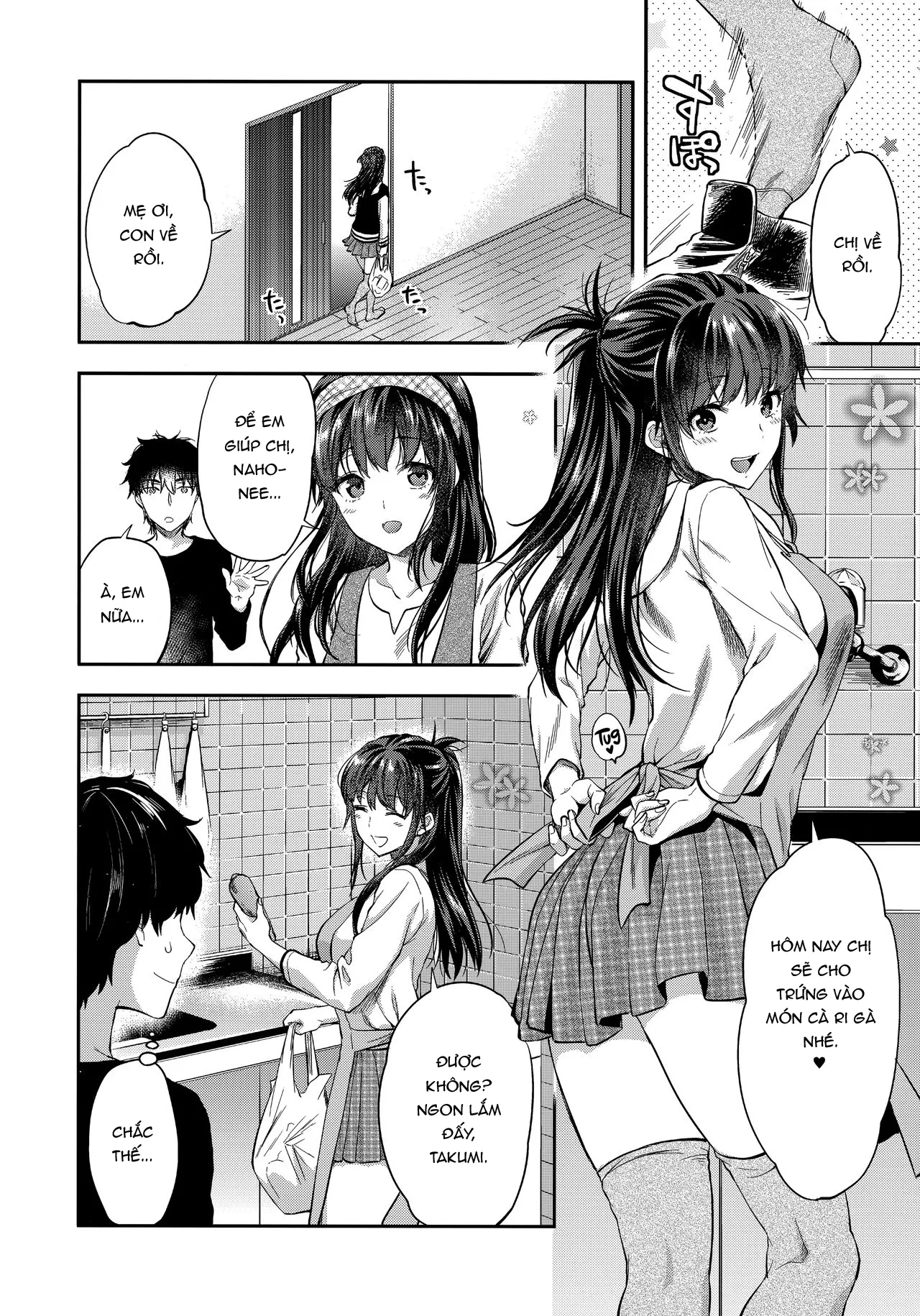 HentaiVN.net - Ảnh 17 - Chị em sinh đôi [Twin Sisters; Futago Ane] - Chap 1