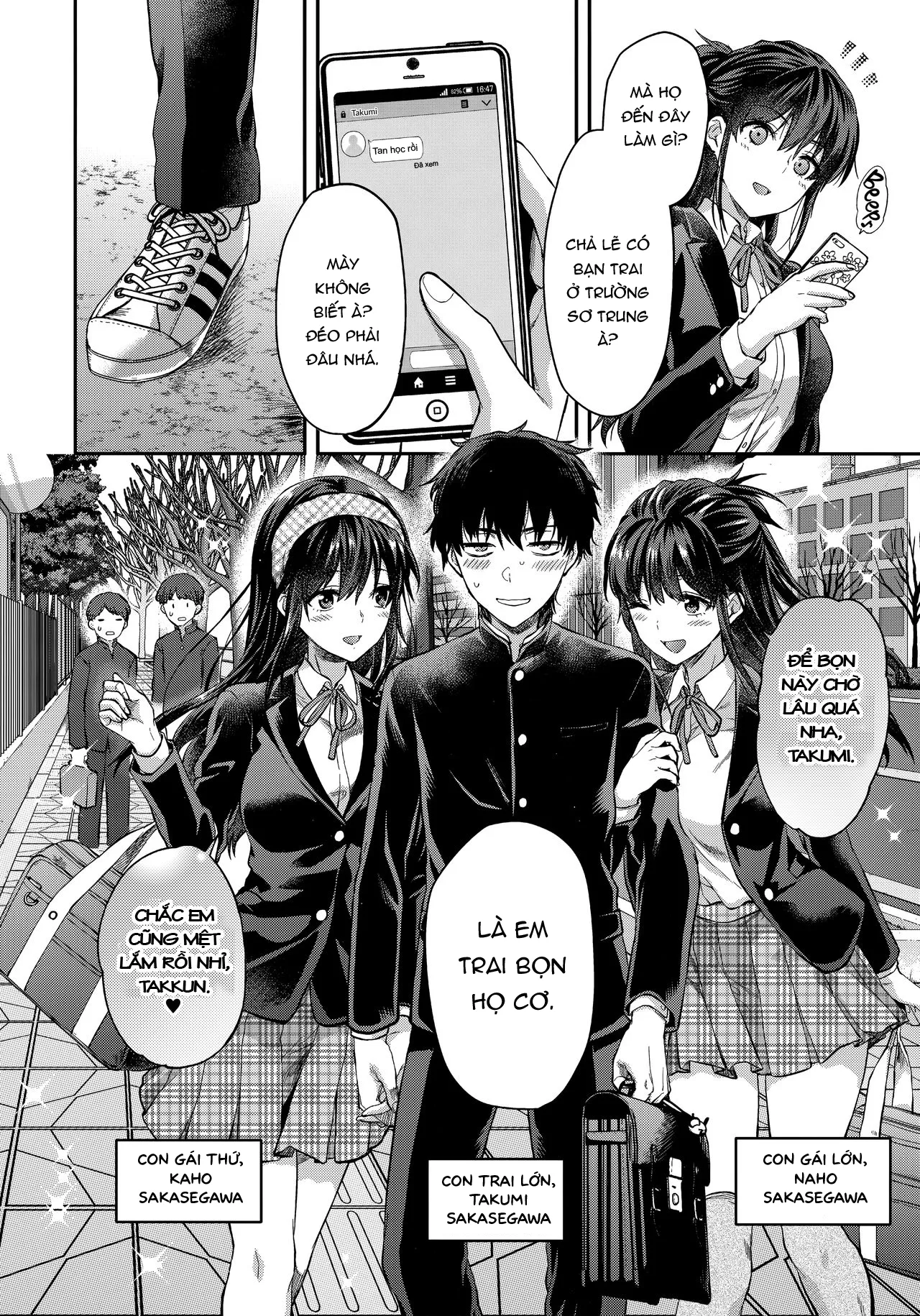 HentaiVN.net - Ảnh 3 - Chị em sinh đôi [Twin Sisters; Futago Ane] - Chap 1