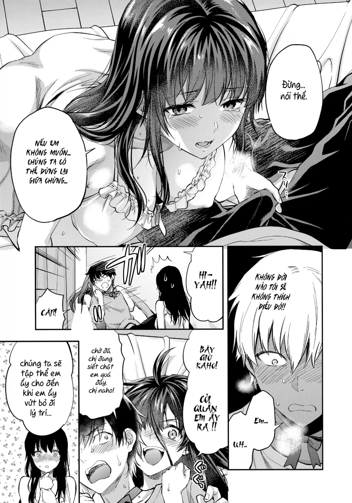 HentaiVN.net - Ảnh 5 - Chị em sinh đôi [Twin Sisters; Futago Ane] - Chap 4