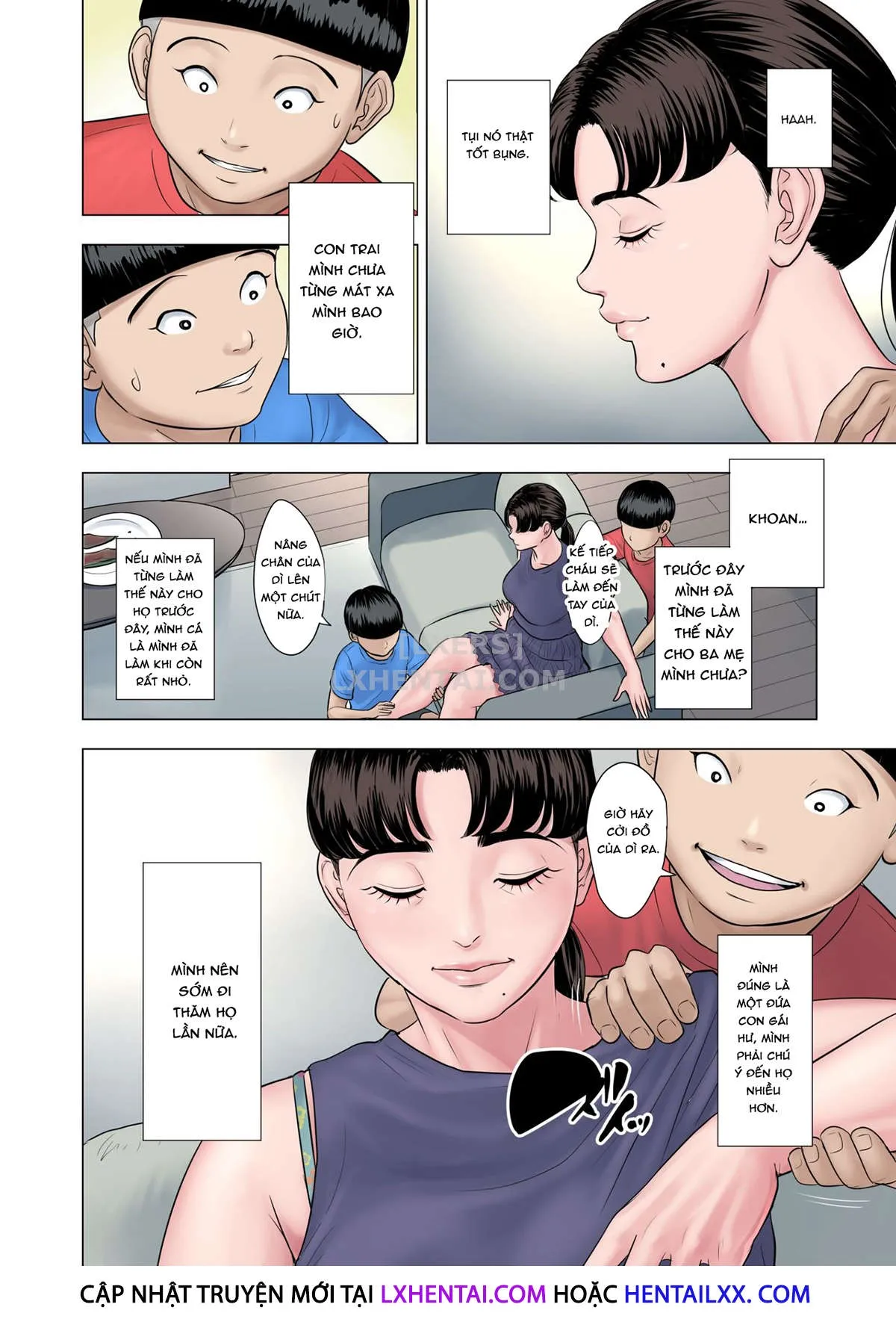 HentaiVN.net - Ảnh 11 - Futago no Oi no Oba Koukou [双子の甥のおば孝行] - Oneshot