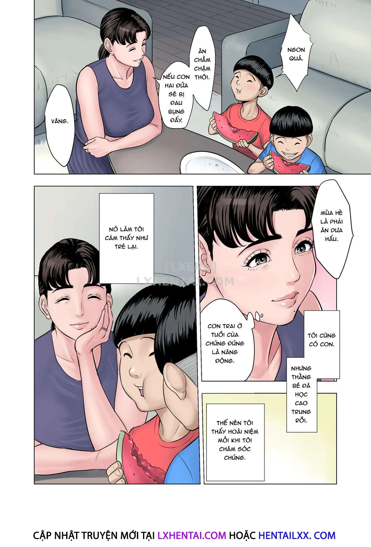 HentaiVN.net - Ảnh 7 - Futago no Oi no Oba Koukou [双子の甥のおば孝行] - Oneshot