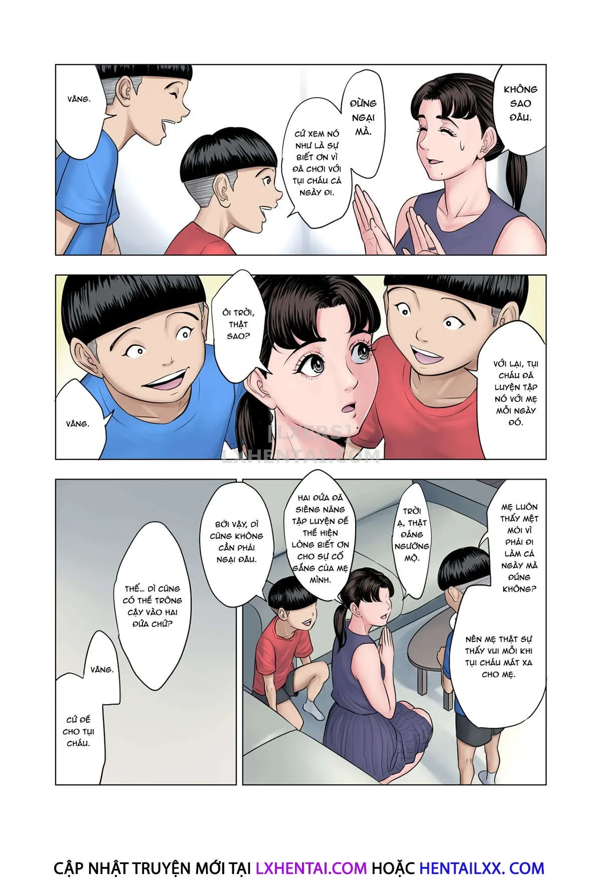 HentaiVN.net - Ảnh 9 - Futago no Oi no Oba Koukou [双子の甥のおば孝行] - Oneshot