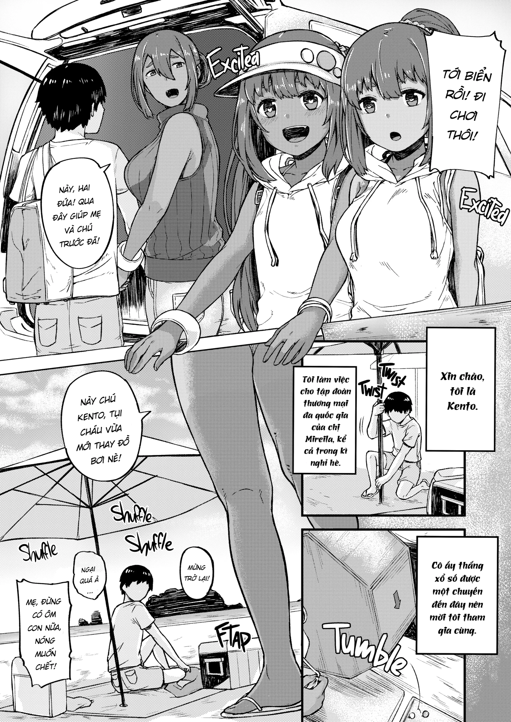 HentaiVN.net - Ảnh 3 - Triple Chocolate Fantasy - Chap 2