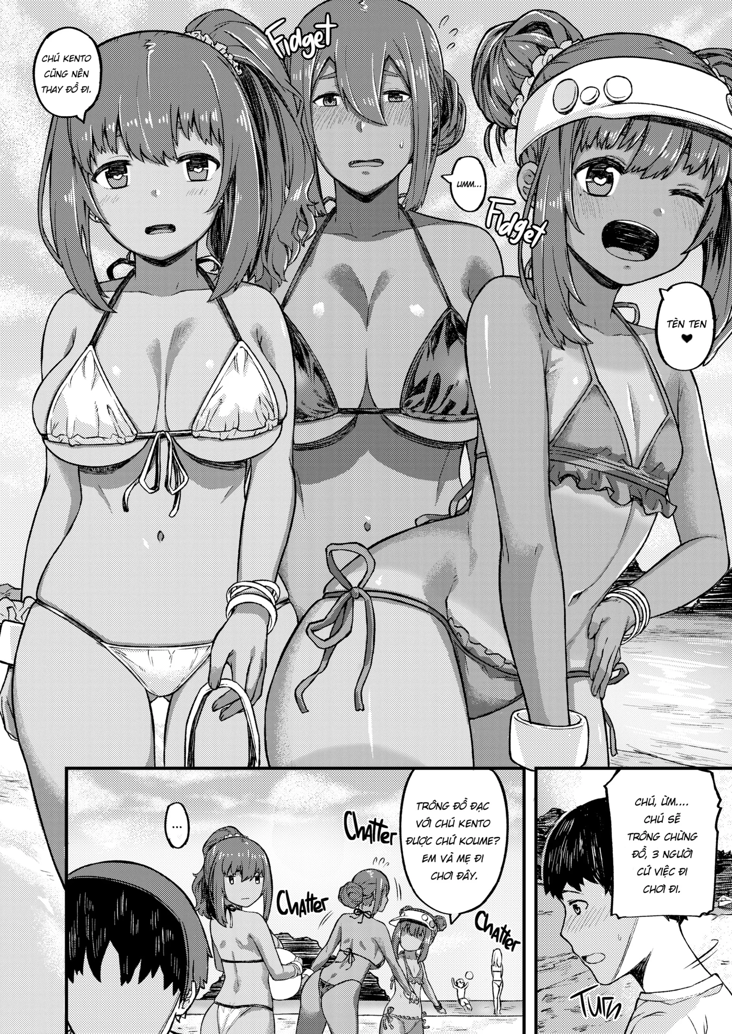 HentaiVN.net - Ảnh 4 - Triple Chocolate Fantasy - Chap 2