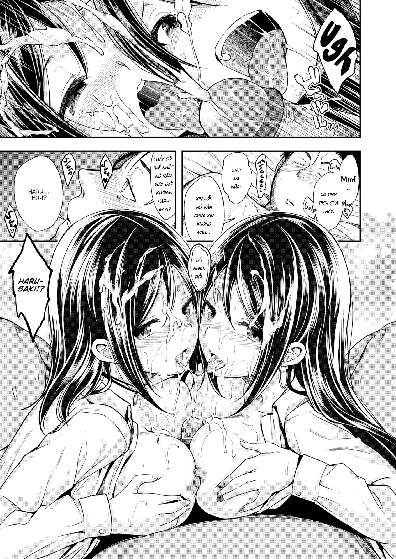 HentaiVN.net - Ảnh 14 - Đụ Hai Em Học Trò Xinh Tươi [Twins Strike!!] - Oneshot