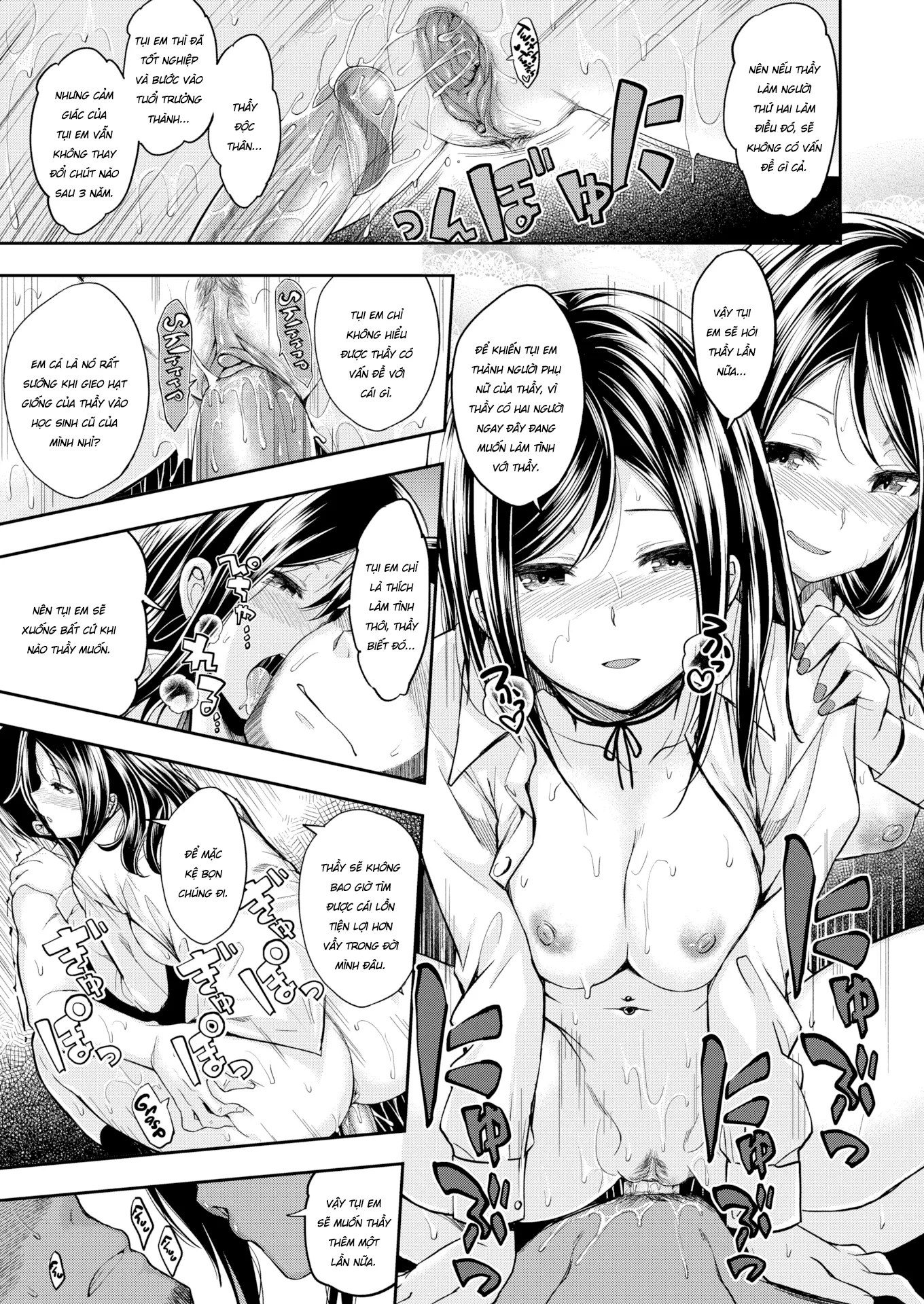 HentaiVN.net - Ảnh 18 - Đụ Hai Em Học Trò Xinh Tươi [Twins Strike!!] - Oneshot