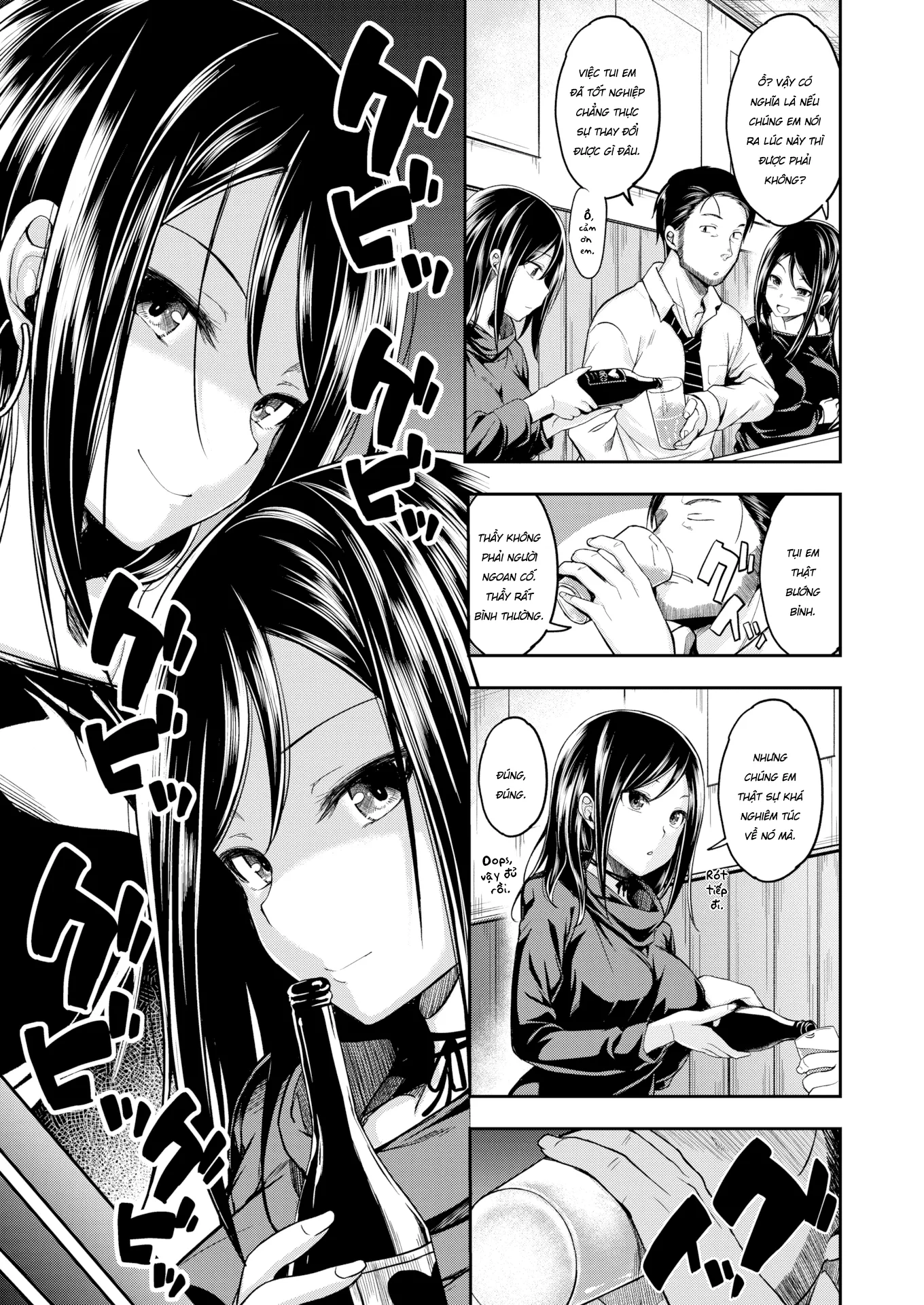 HentaiVN.net - Ảnh 4 - Đụ Hai Em Học Trò Xinh Tươi [Twins Strike!!] - Oneshot