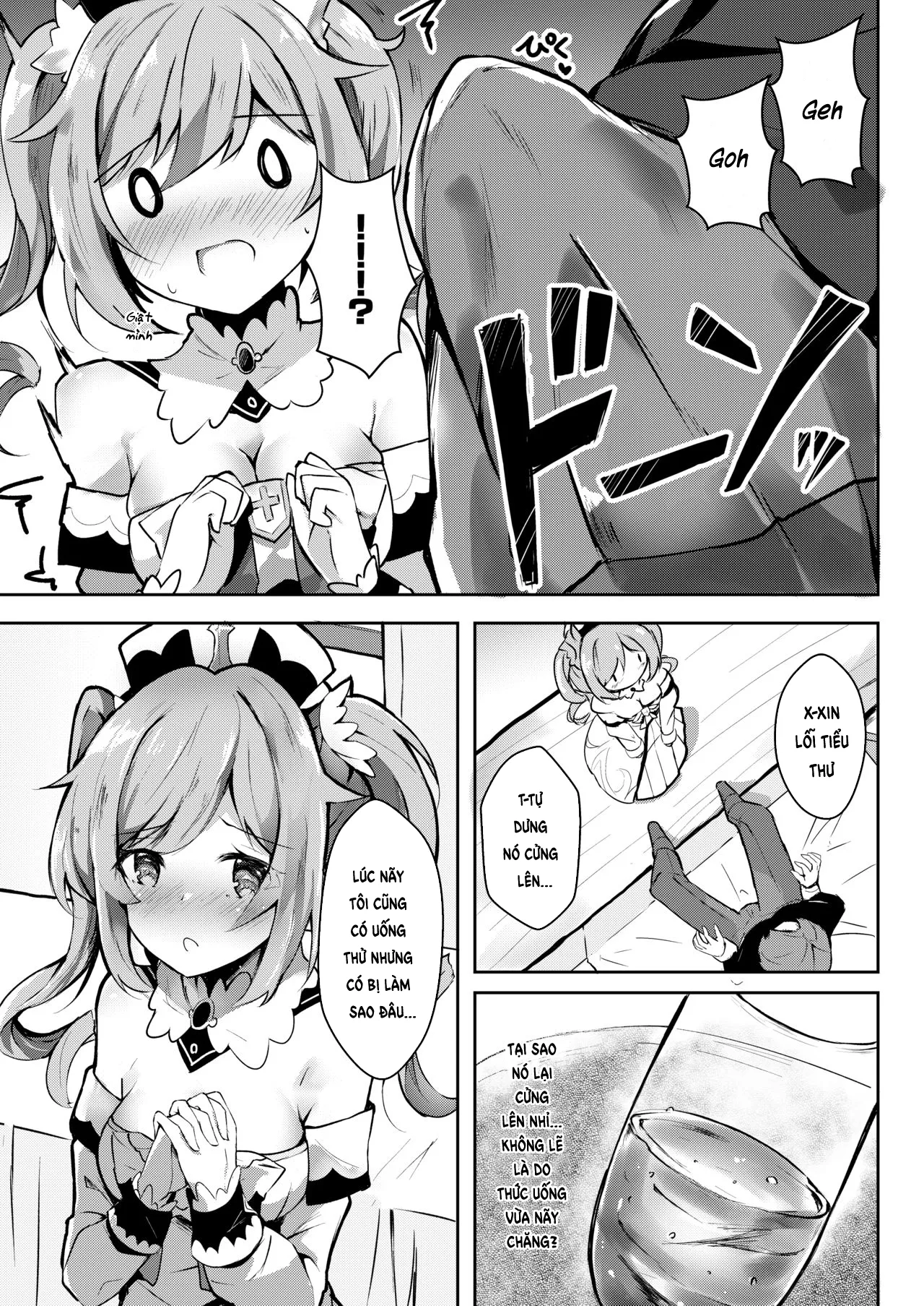 HentaiVN.net - Ảnh 3 - Barbara lên cơn động dục [Hatsujou!? Ganbare Barbara-chan] - Oneshot