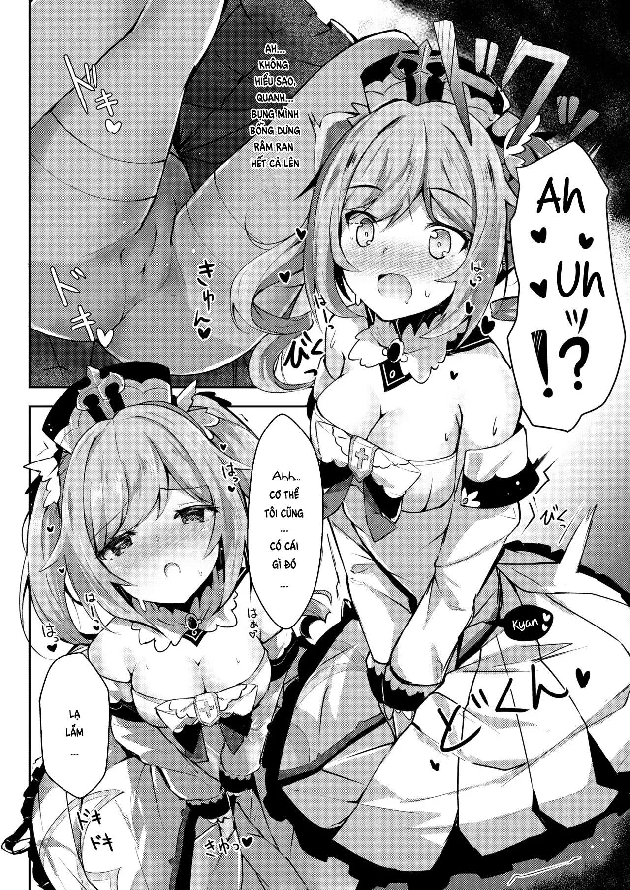 HentaiVN.net - Ảnh 4 - Barbara lên cơn động dục [Hatsujou!? Ganbare Barbara-chan] - Oneshot
