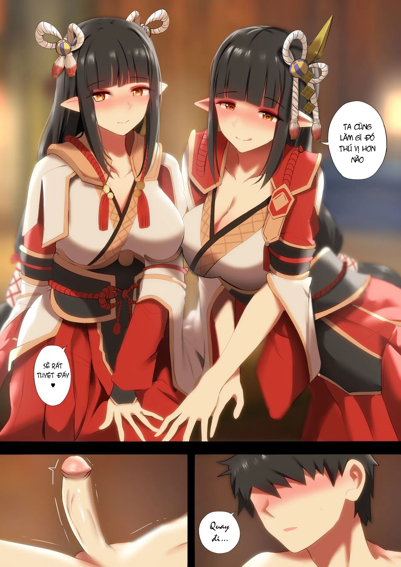 HentaiVN.net - Ảnh 5 - Futago Hunter - Twin Hunter [フタゴハンター] - Oneshot