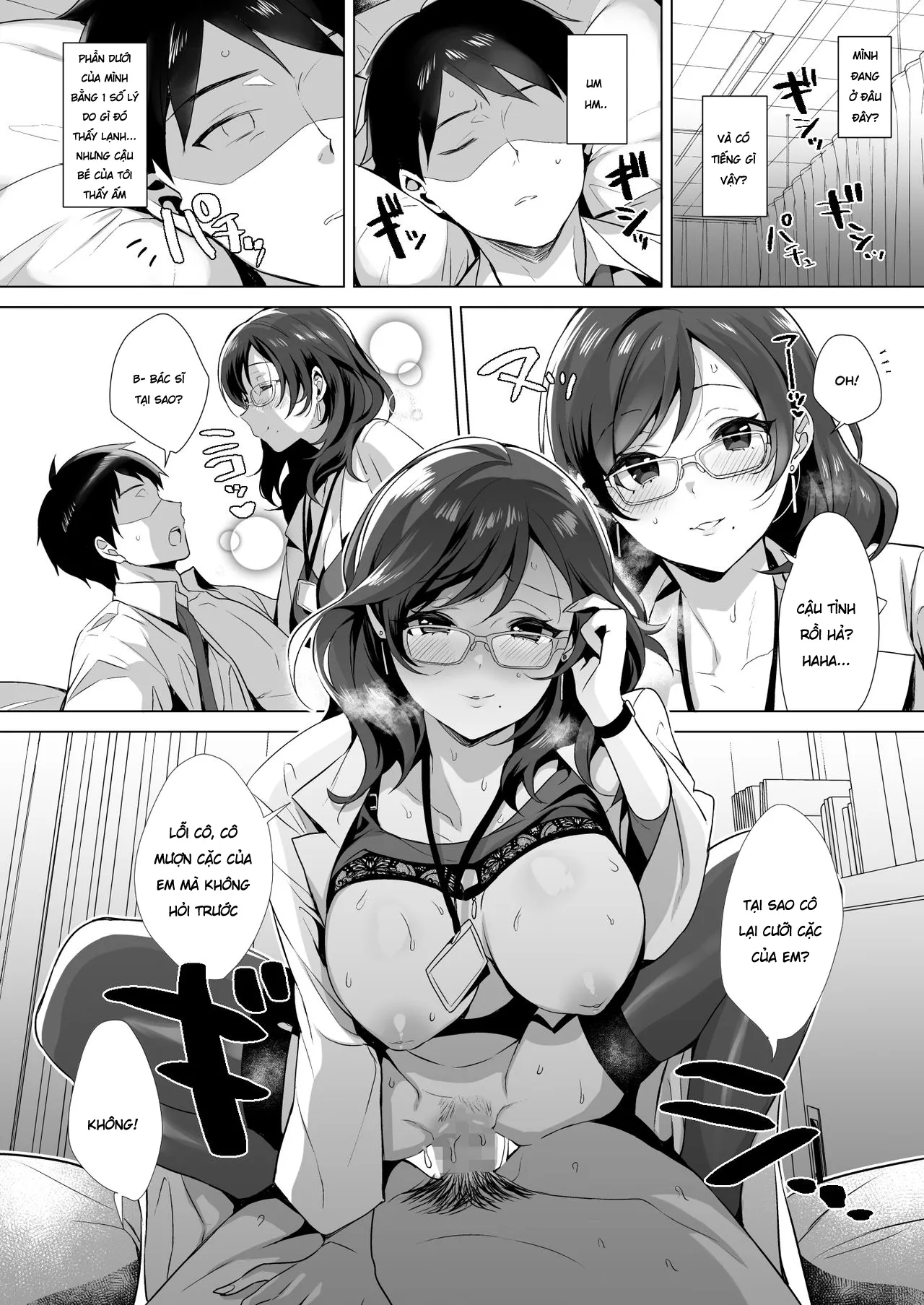 HentaiVN.net - Ảnh 18 - con cặc may mắn [Gyouretsu no Dekiru Chinpo] - Chap 1