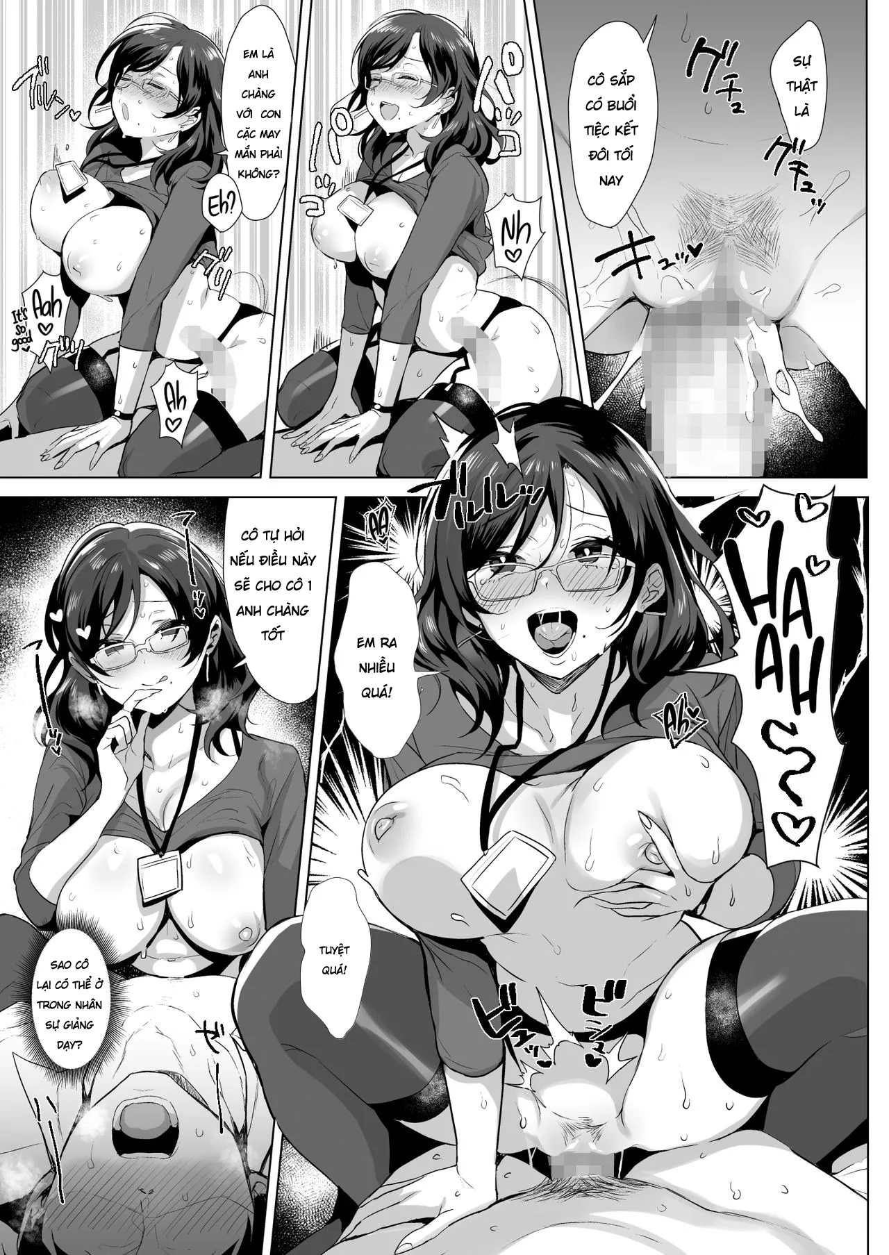 HentaiVN.net - Ảnh 19 - con cặc may mắn [Gyouretsu no Dekiru Chinpo] - Chap 1