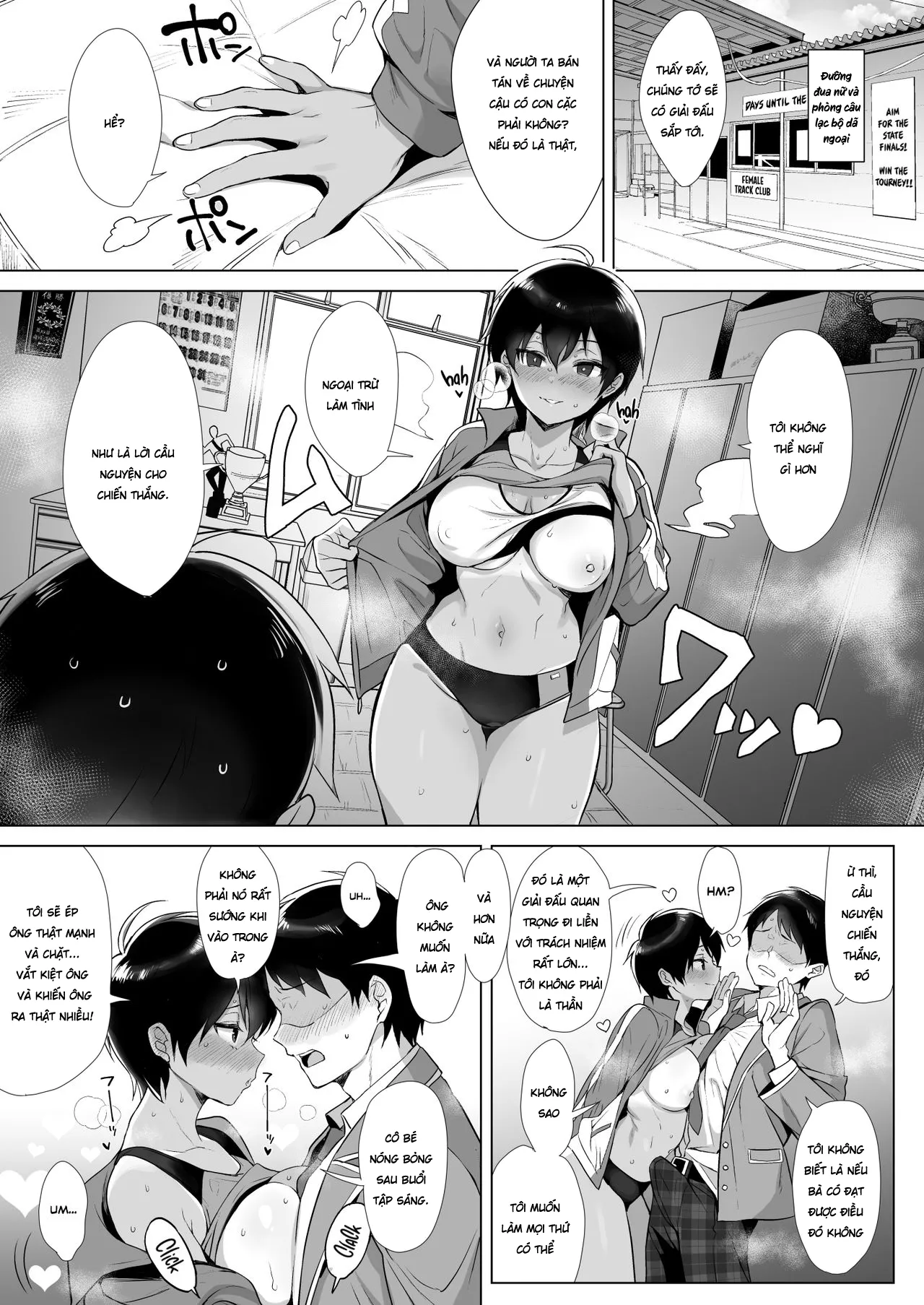 HentaiVN.net - Ảnh 9 - con cặc may mắn [Gyouretsu no Dekiru Chinpo] - Chap 1