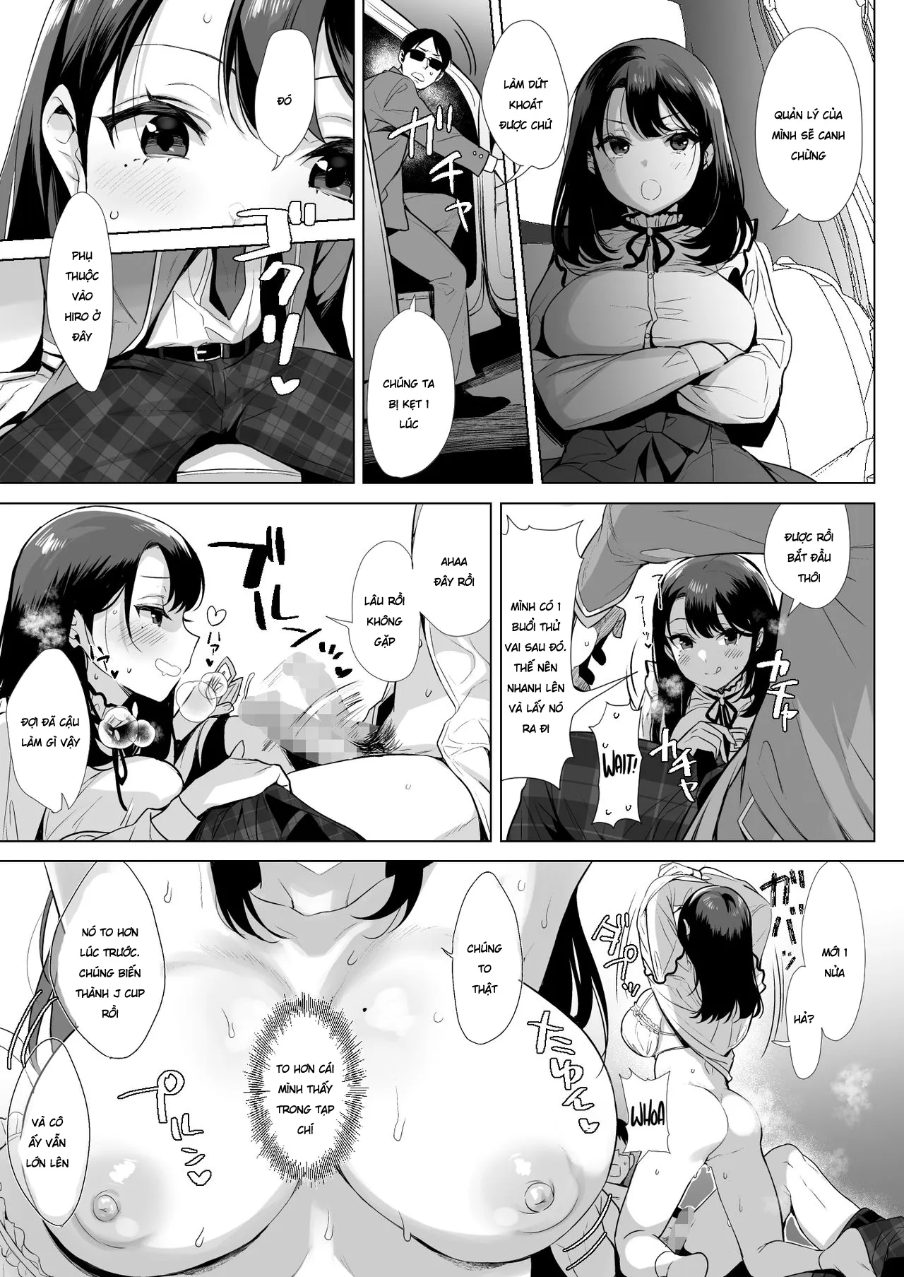 HentaiVN.net - Ảnh 3 - con cặc may mắn [Gyouretsu no Dekiru Chinpo] - Chap 2