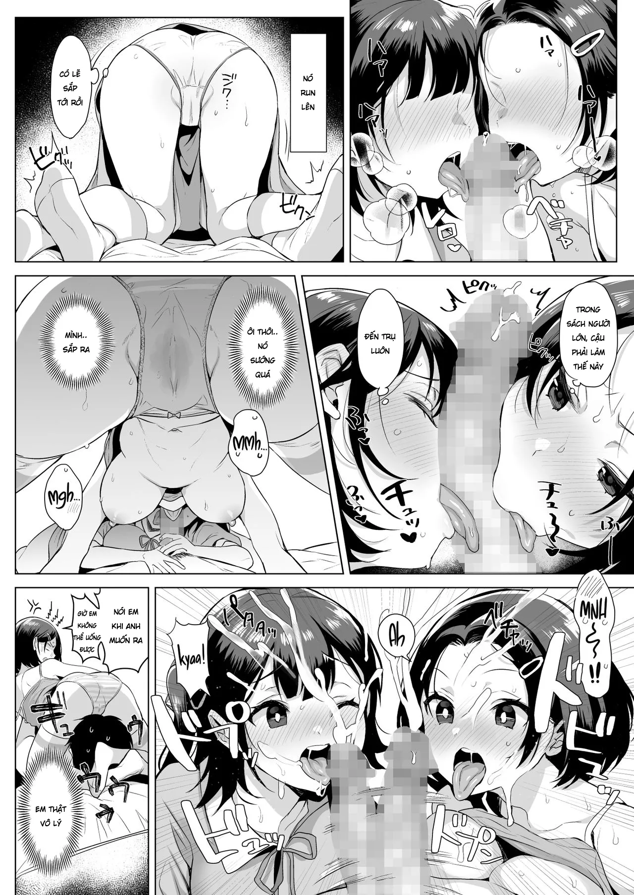 HentaiVN.net - Ảnh 4 - con cặc may mắn [Gyouretsu no Dekiru Chinpo] - Chap 3