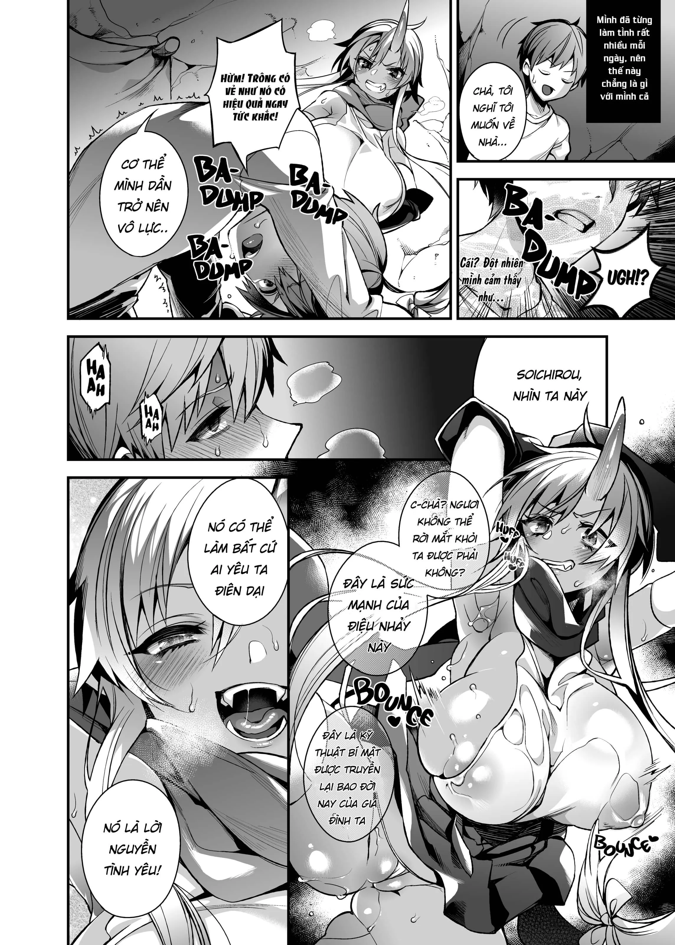HentaiVN.net - Ảnh 11 - Địt nhau với chị em nhà quỷ - Chap 1