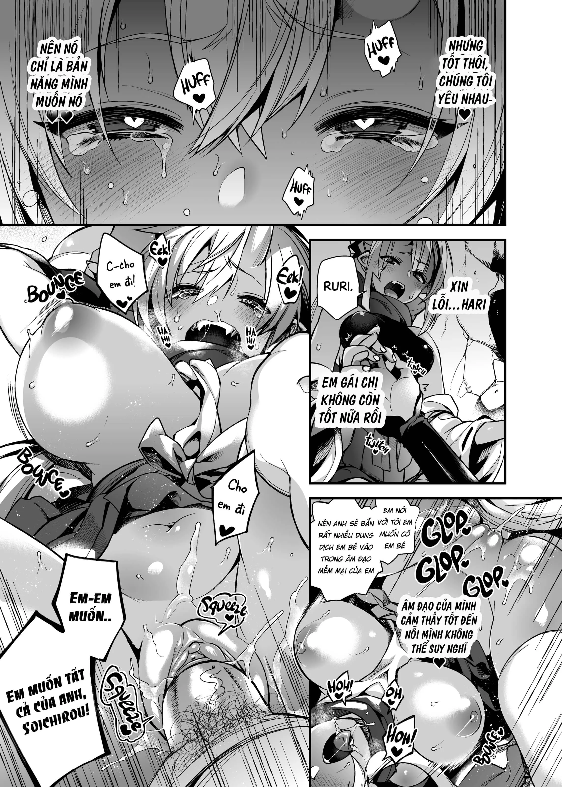 HentaiVN.net - Ảnh 20 - Địt nhau với chị em nhà quỷ - Chap 1