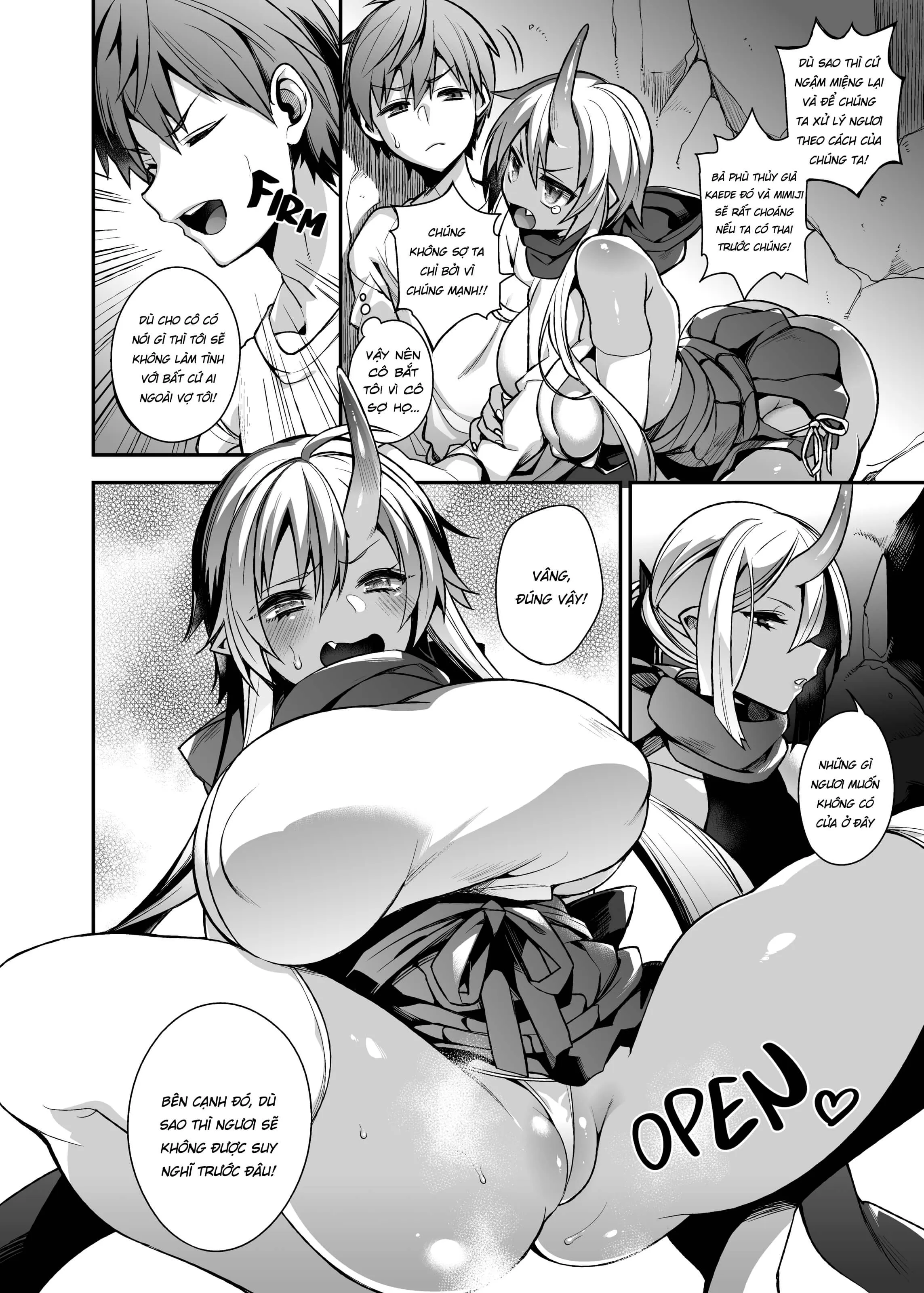 HentaiVN.net - Ảnh 9 - Địt nhau với chị em nhà quỷ - Chap 1