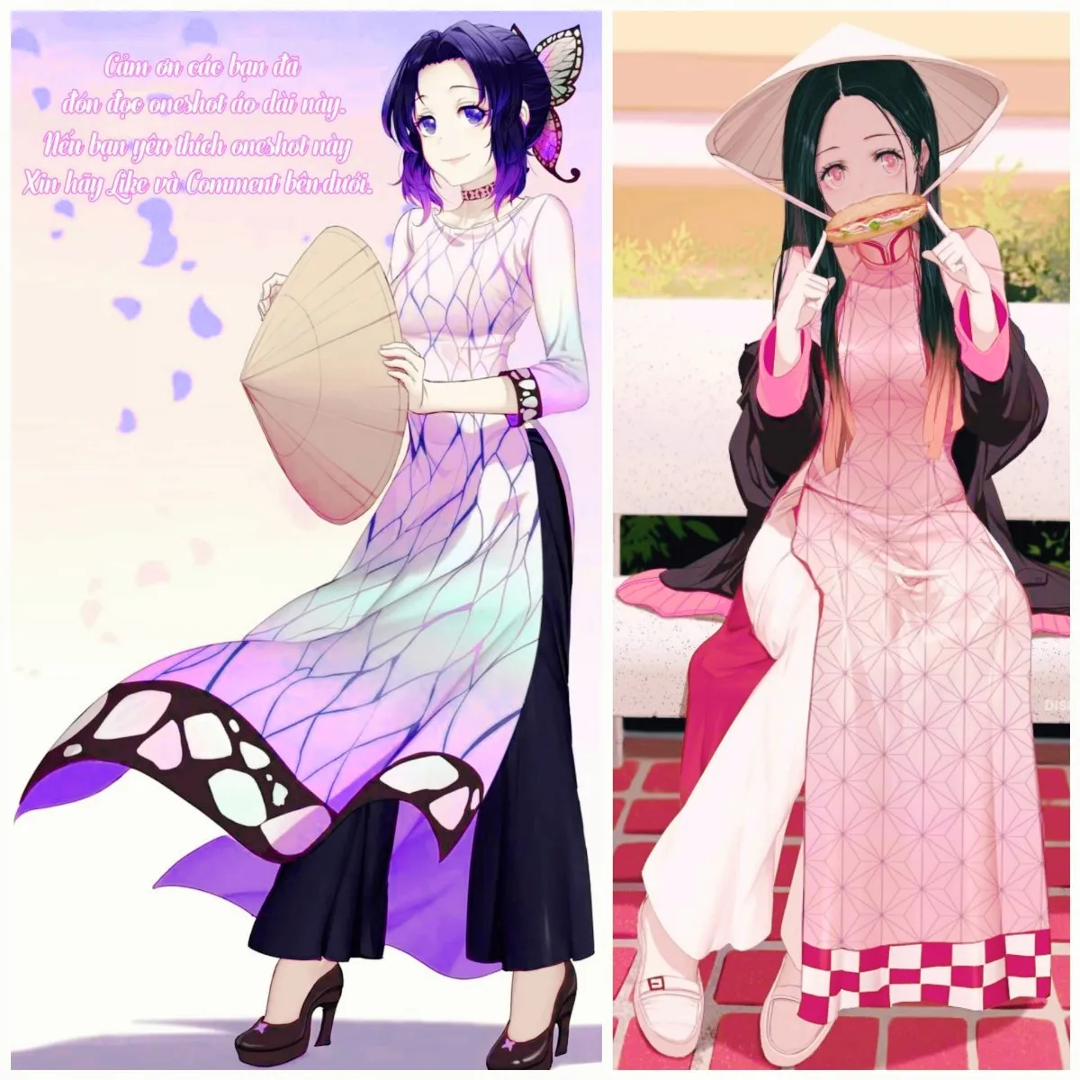 HentaiVN.net - Ảnh 22 - Tiệc Ngủ Qua Đêm Cùng Hai Chị Em Áo Dài [Mild Mint; 大人のお泊り会] - Oneshot