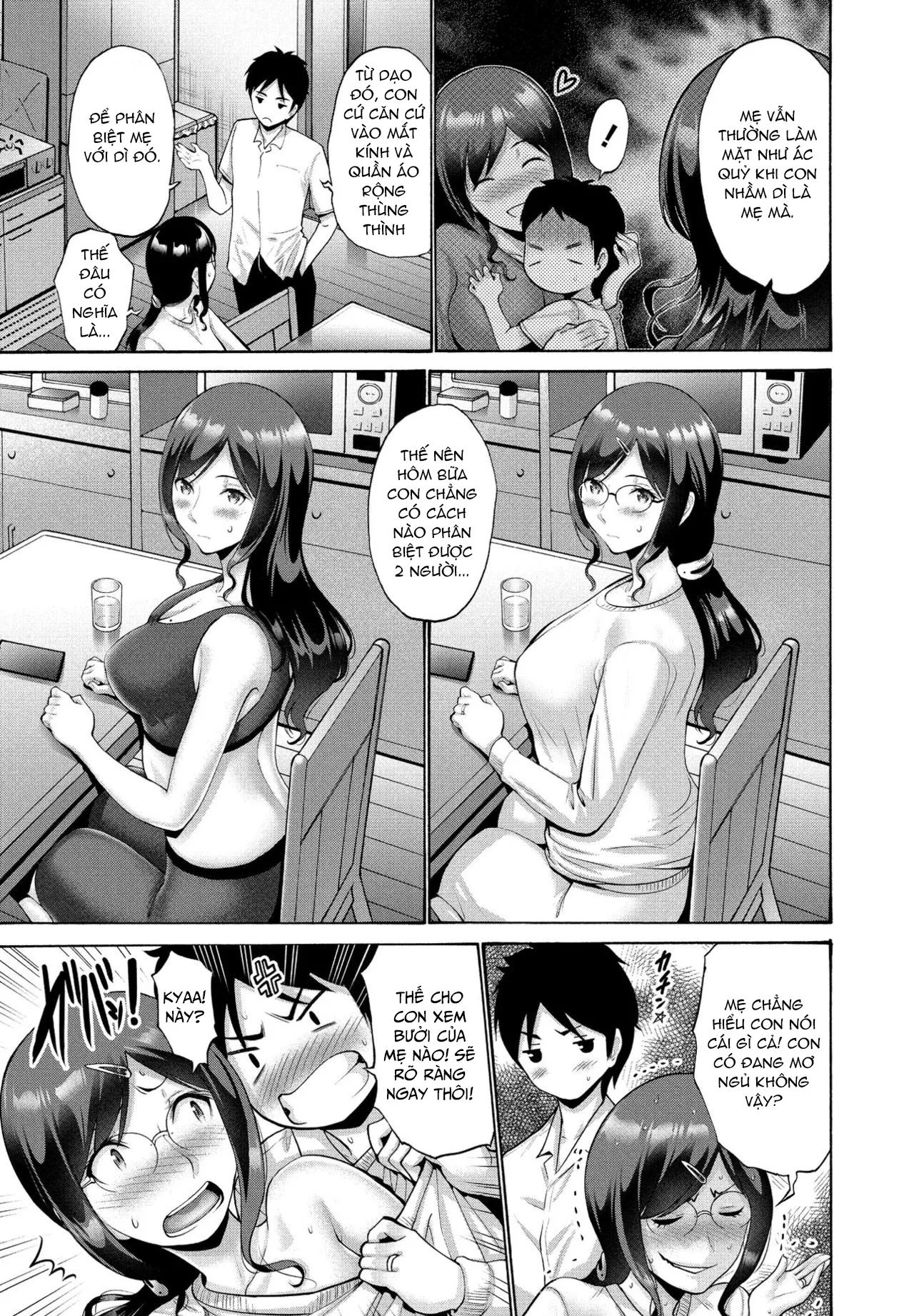 HentaiVN.net - Ảnh 5 - Oba To Haha [Aunt & Mother; Dì & Mẹ, 伯母と母] - Part 2