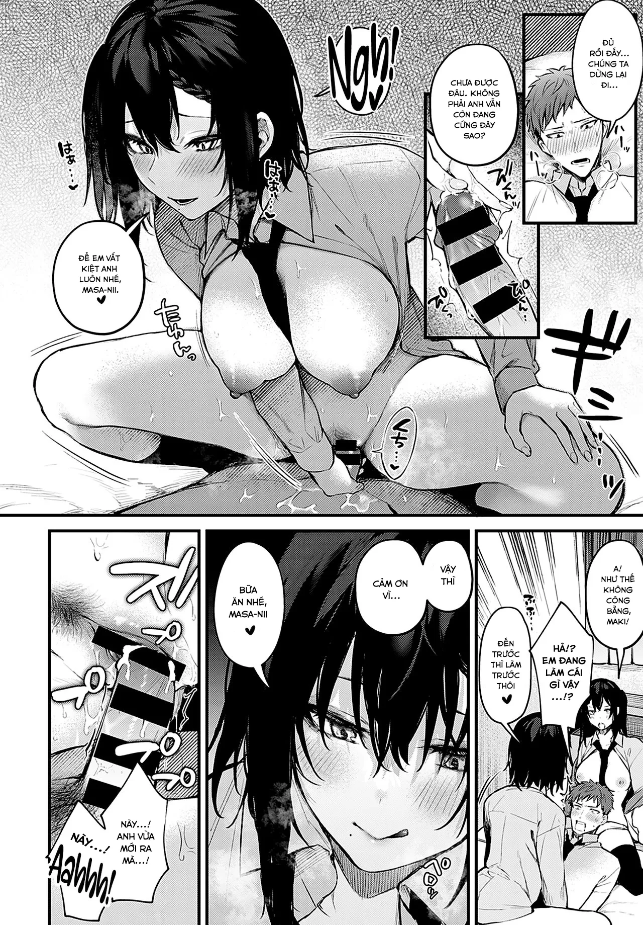 HentaiVN.net - Ảnh 11 - Twins in Heat [Futagomori; ふたご盛り] - Oneshot