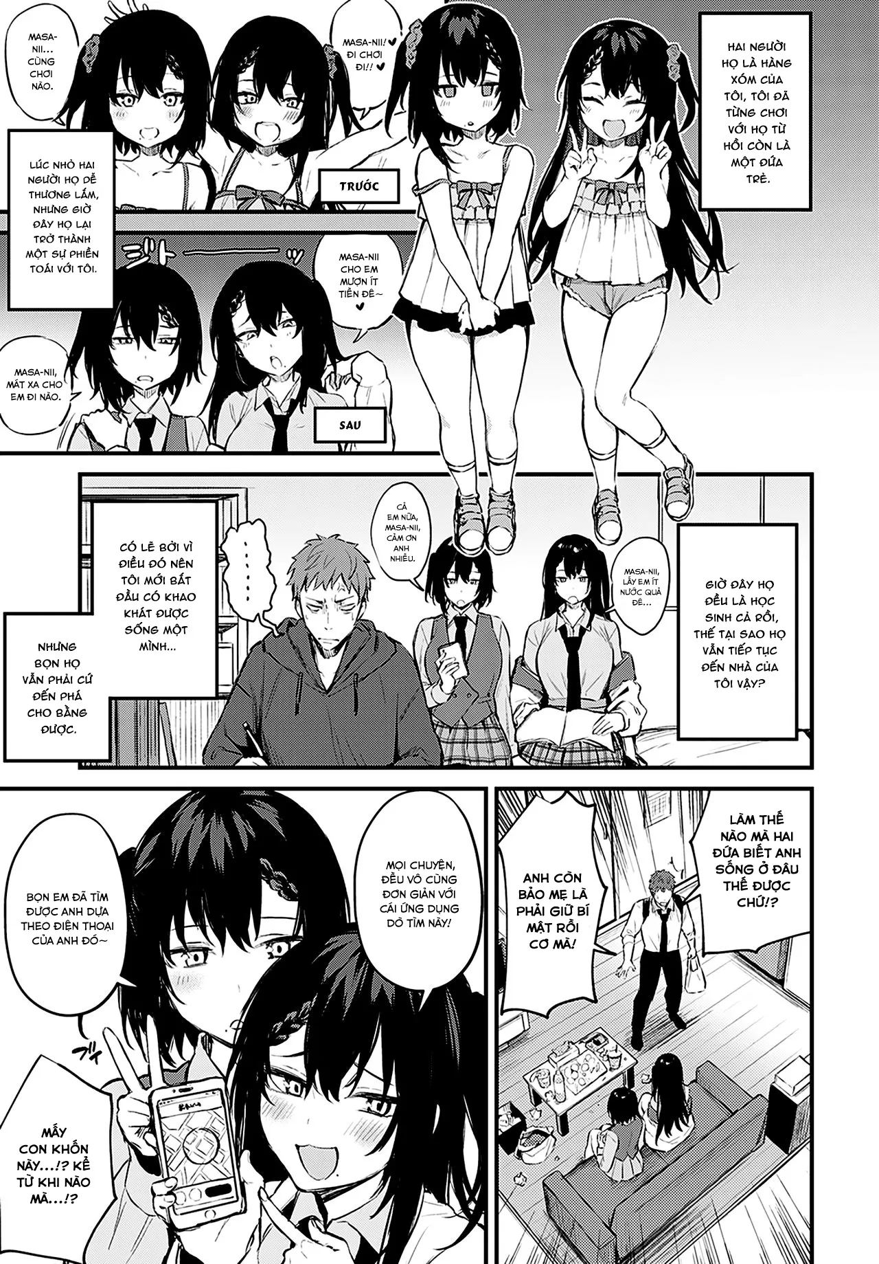 HentaiVN.net - Ảnh 4 - Twins in Heat [Futagomori; ふたご盛り] - Oneshot
