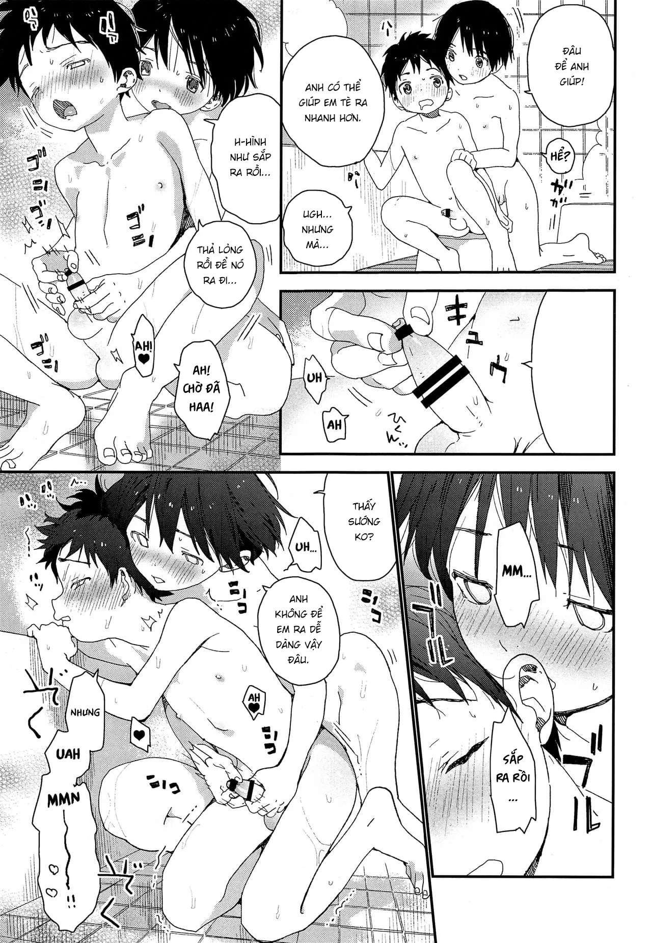 HentaiVN.net - Ảnh 16 - Futago-kun no Seitsuu Jijou [双子くんの精通事情] - 1. Khi còn nhỏ.