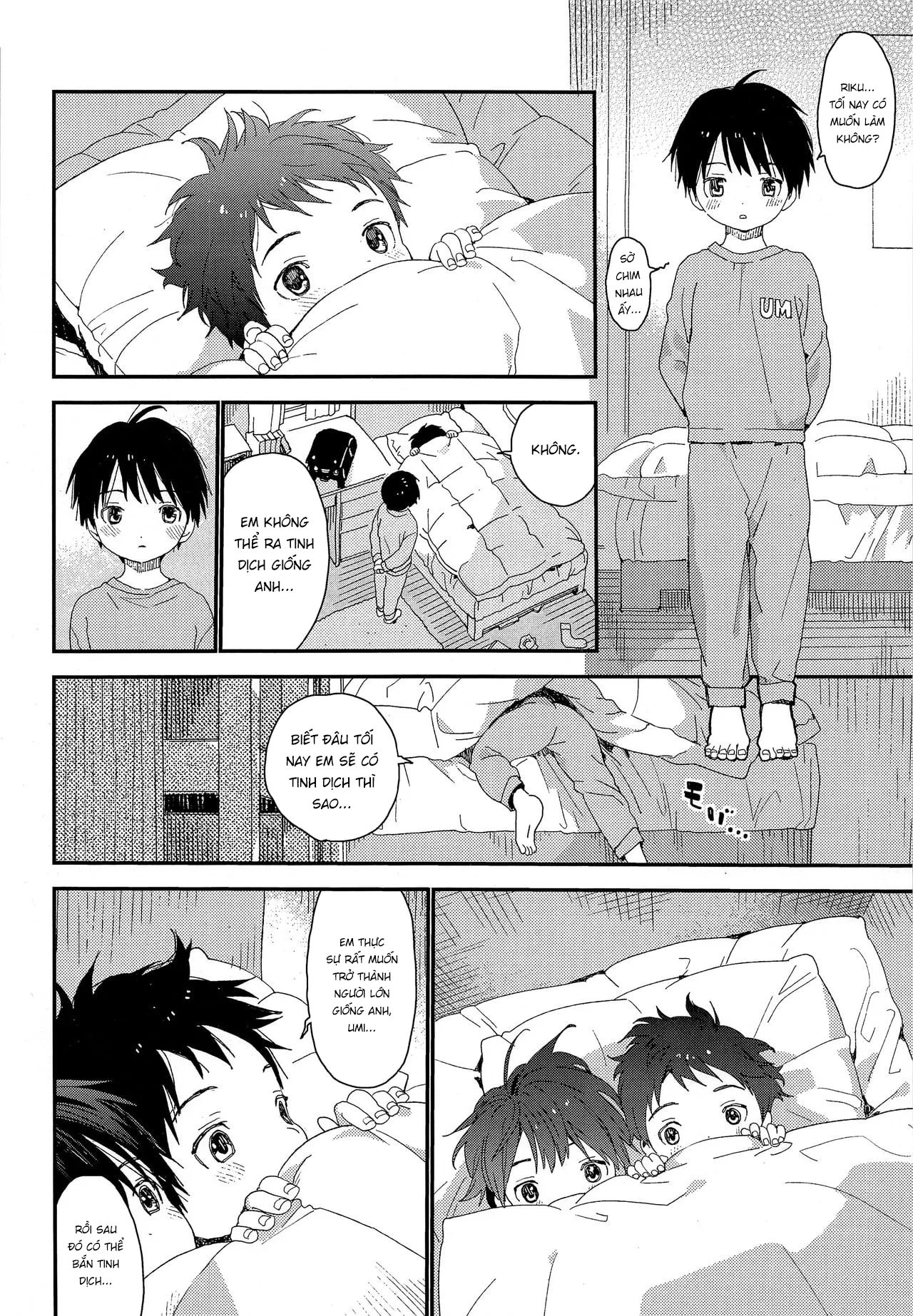 HentaiVN.net - Ảnh 23 - Futago-kun no Seitsuu Jijou [双子くんの精通事情] - 1. Khi còn nhỏ.