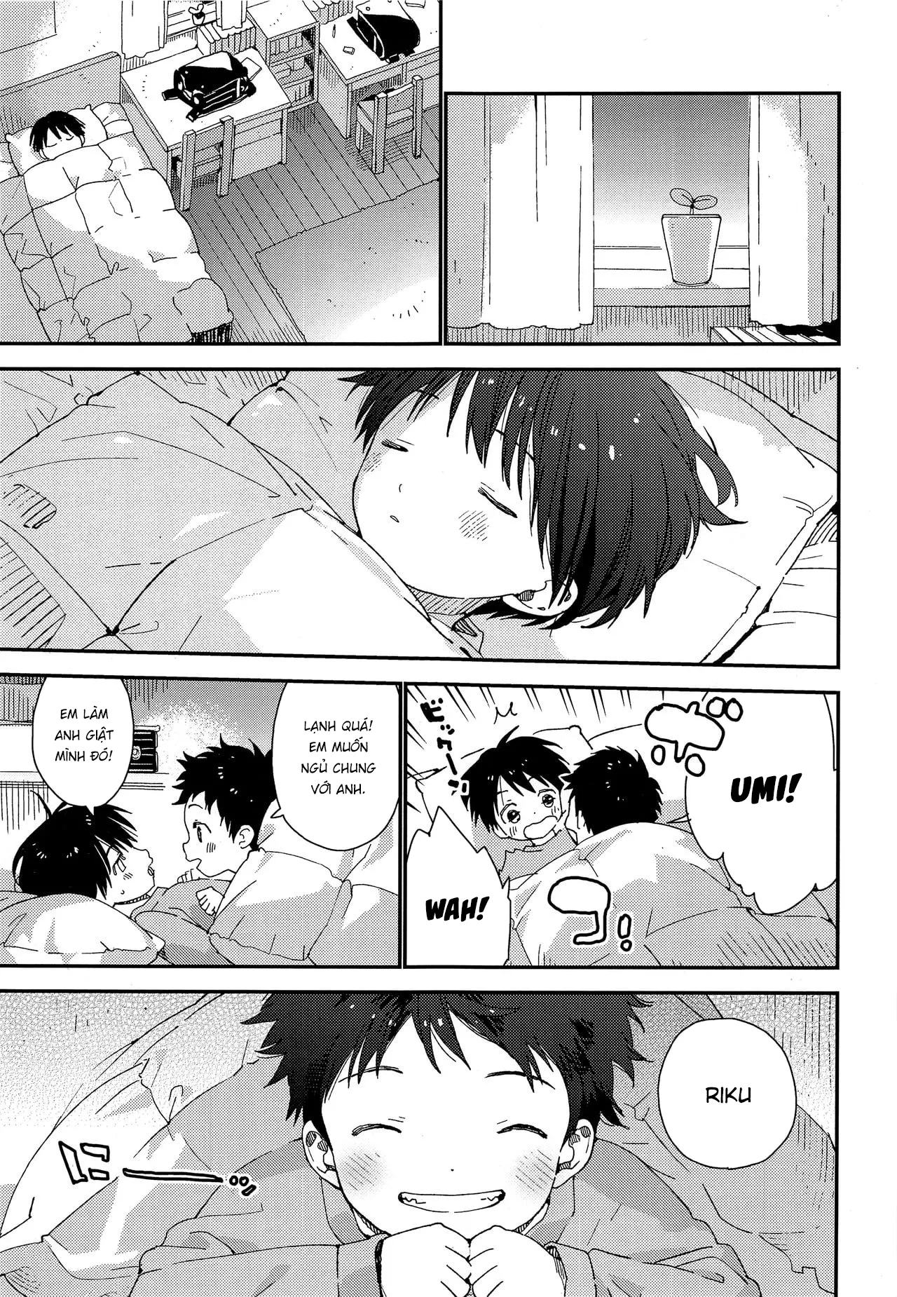 HentaiVN.net - Ảnh 4 - Futago-kun no Seitsuu Jijou [双子くんの精通事情] - 1. Khi còn nhỏ.