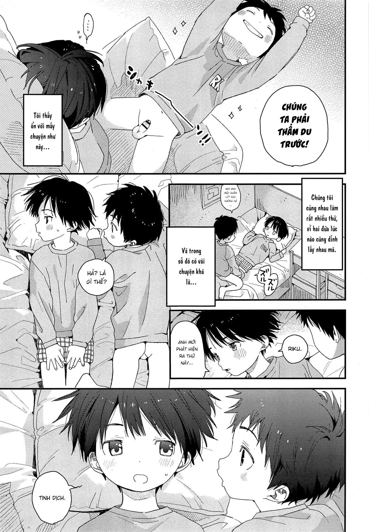 HentaiVN.net - Ảnh 6 - Futago-kun no Seitsuu Jijou [双子くんの精通事情] - 1. Khi còn nhỏ.