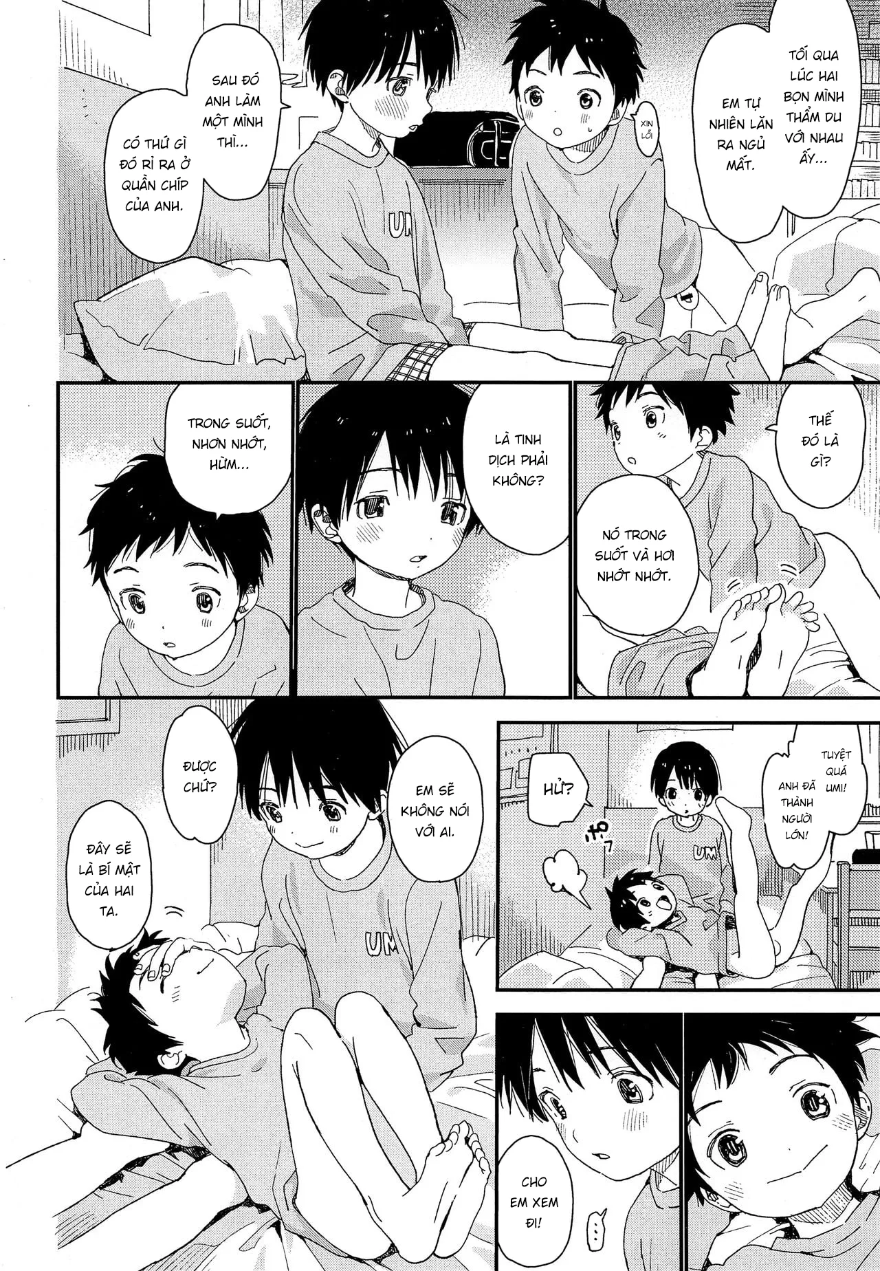 HentaiVN.net - Ảnh 7 - Futago-kun no Seitsuu Jijou [双子くんの精通事情] - 1. Khi còn nhỏ.