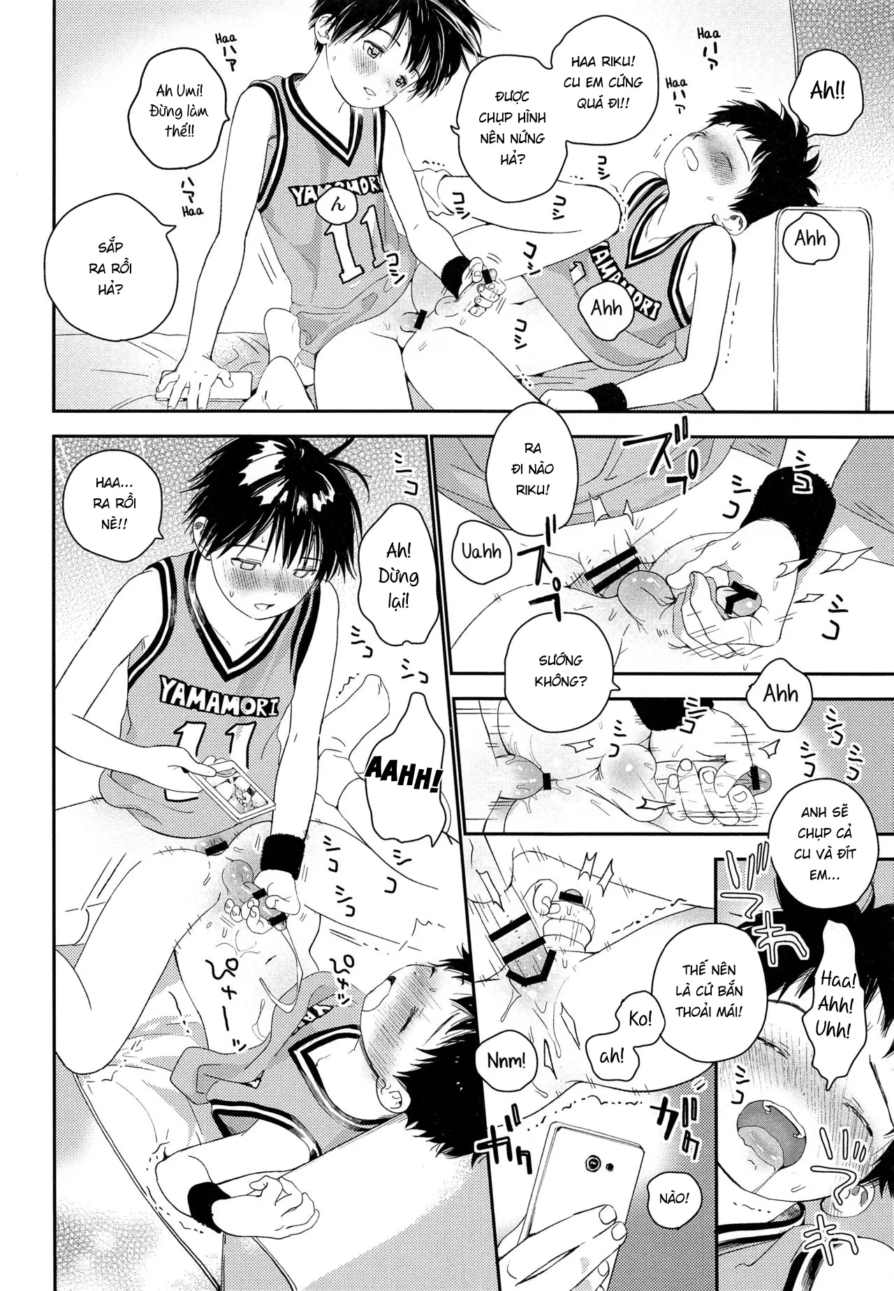 HentaiVN.net - Ảnh 24 - Futago-kun no Seitsuu Jijou [双子くんの精通事情] - 2. Lúc lớn lên (+bonus).