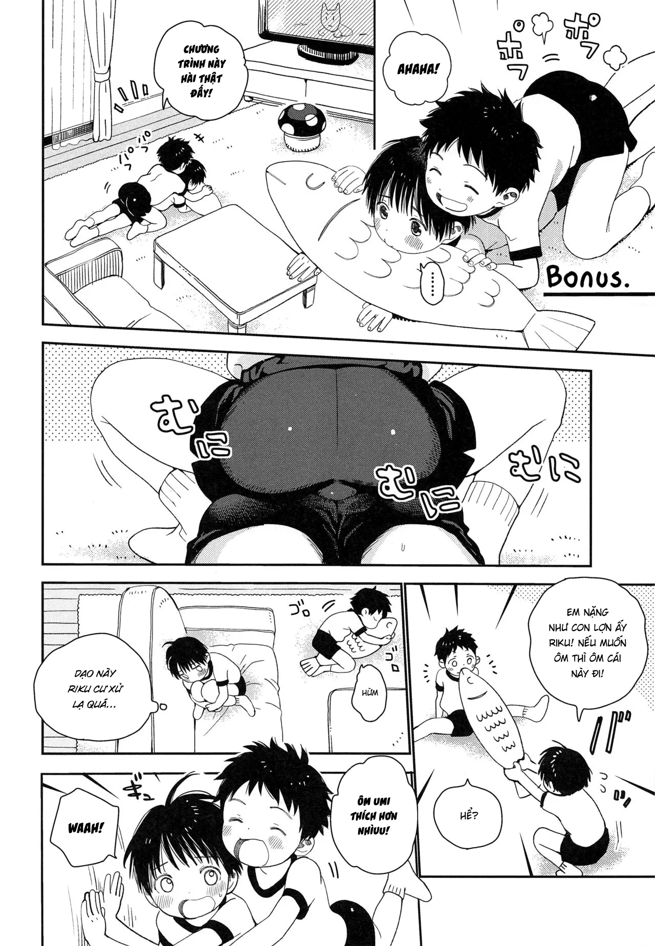 HentaiVN.net - Ảnh 30 - Futago-kun no Seitsuu Jijou [双子くんの精通事情] - 2. Lúc lớn lên (+bonus).
