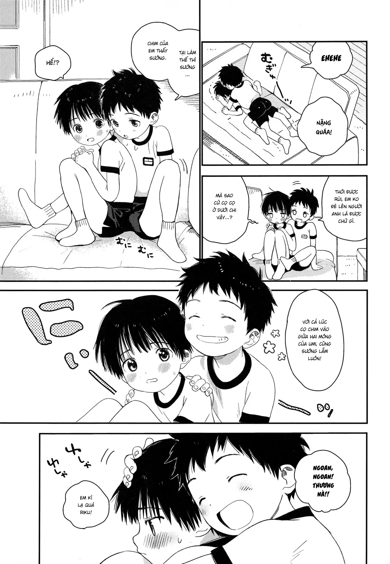 HentaiVN.net - Ảnh 31 - Futago-kun no Seitsuu Jijou [双子くんの精通事情] - 2. Lúc lớn lên (+bonus).