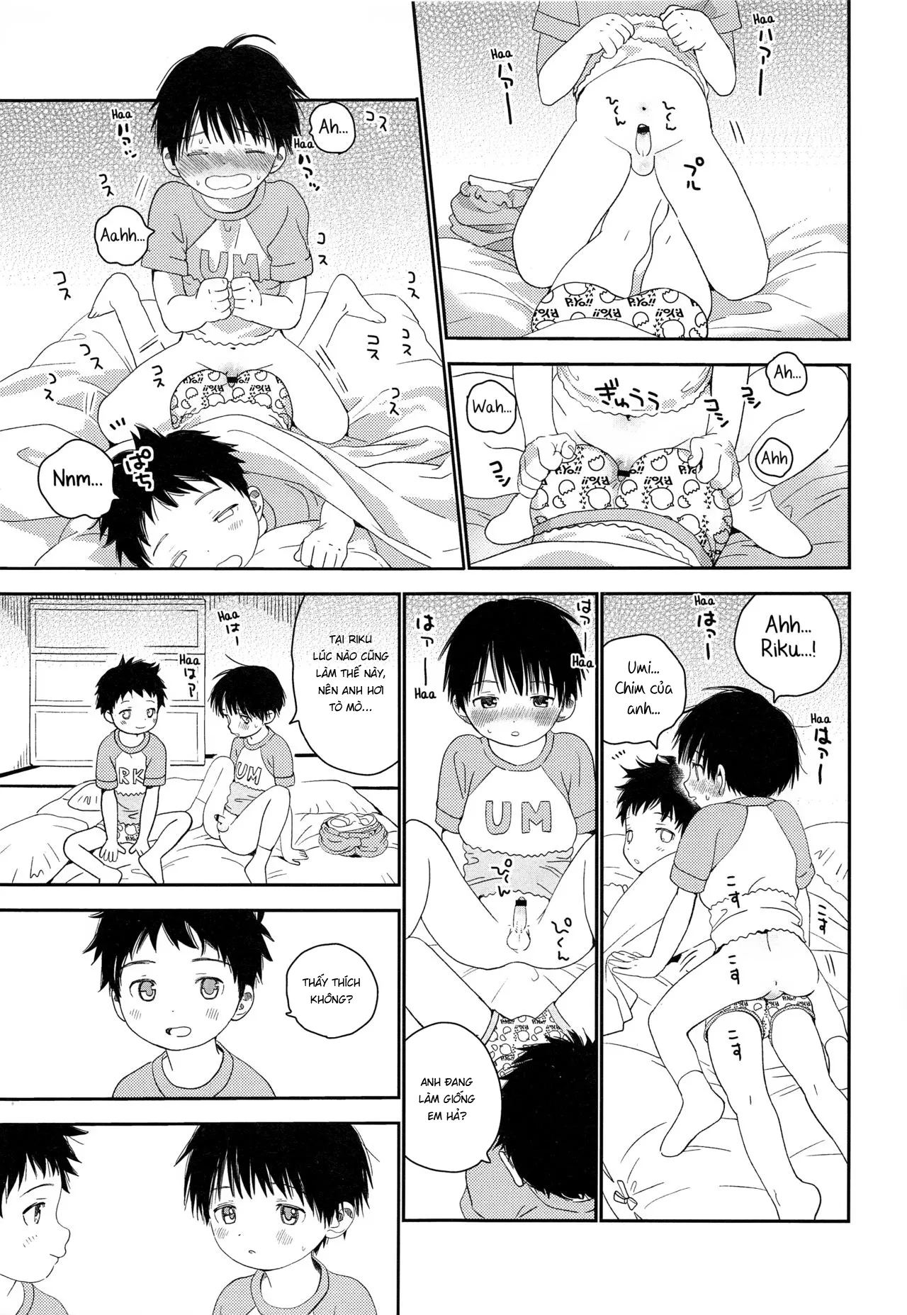 HentaiVN.net - Ảnh 33 - Futago-kun no Seitsuu Jijou [双子くんの精通事情] - 2. Lúc lớn lên (+bonus).
