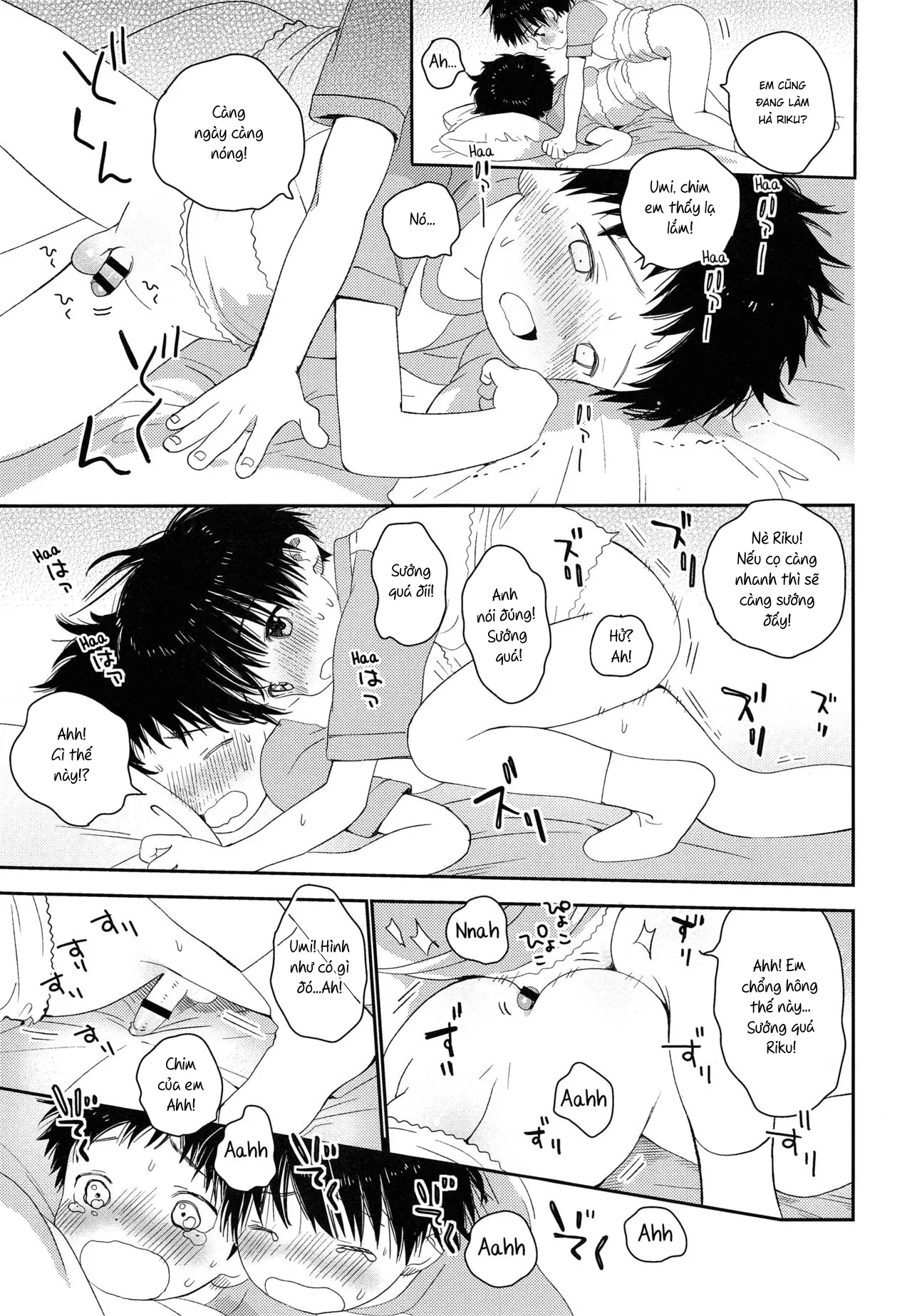 HentaiVN.net - Ảnh 35 - Futago-kun no Seitsuu Jijou [双子くんの精通事情] - 2. Lúc lớn lên (+bonus).
