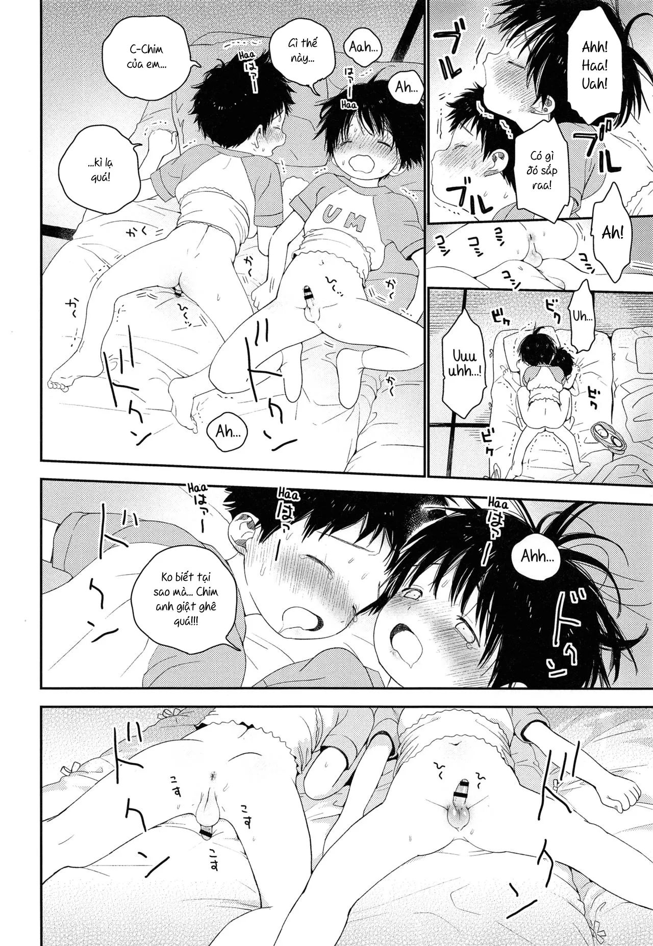 HentaiVN.net - Ảnh 36 - Futago-kun no Seitsuu Jijou [双子くんの精通事情] - 2. Lúc lớn lên (+bonus).