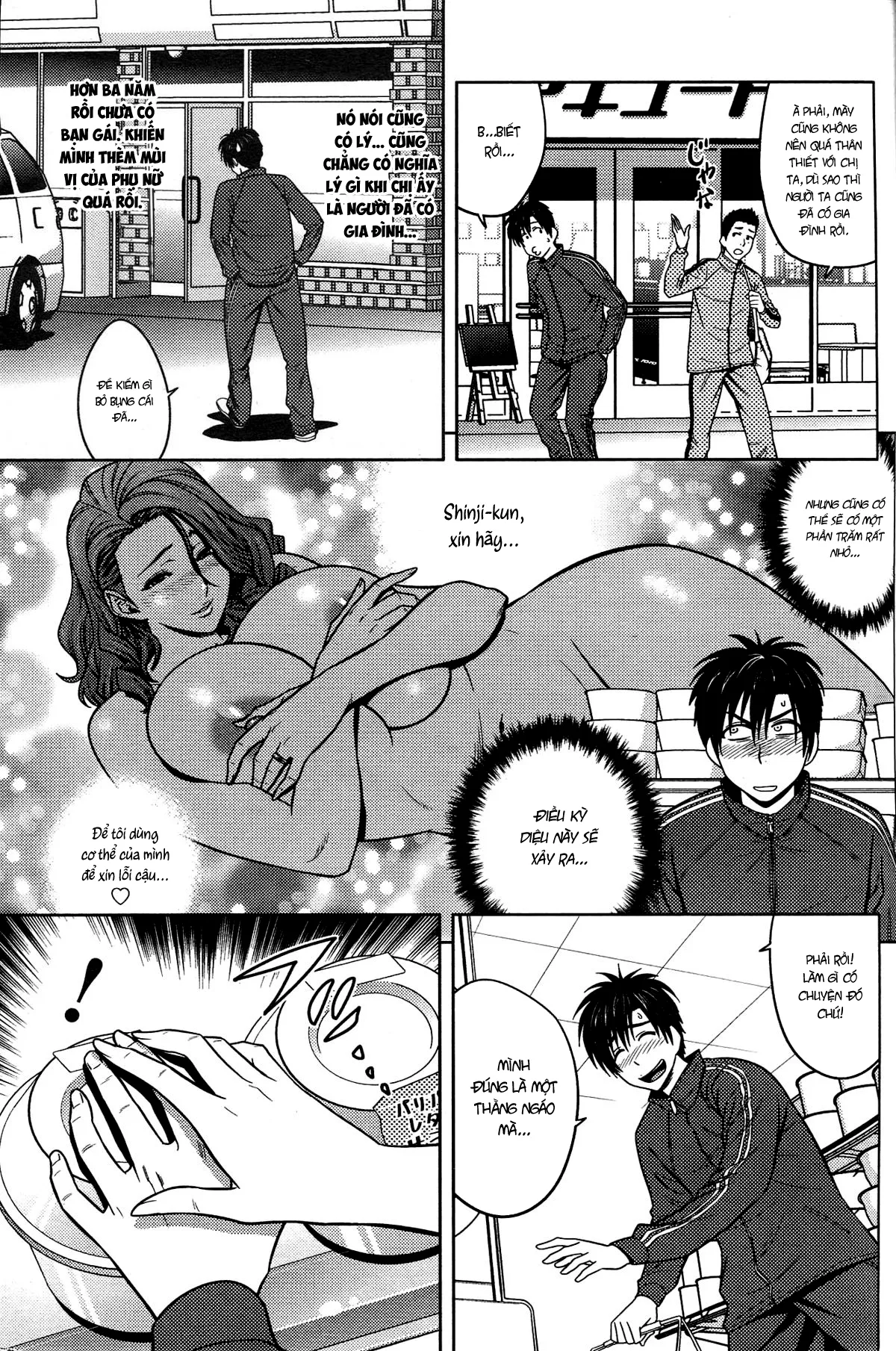 HentaiVN.net - Ảnh 10 - Lái máy bay song sinh [Twin Milf] - Chap 1