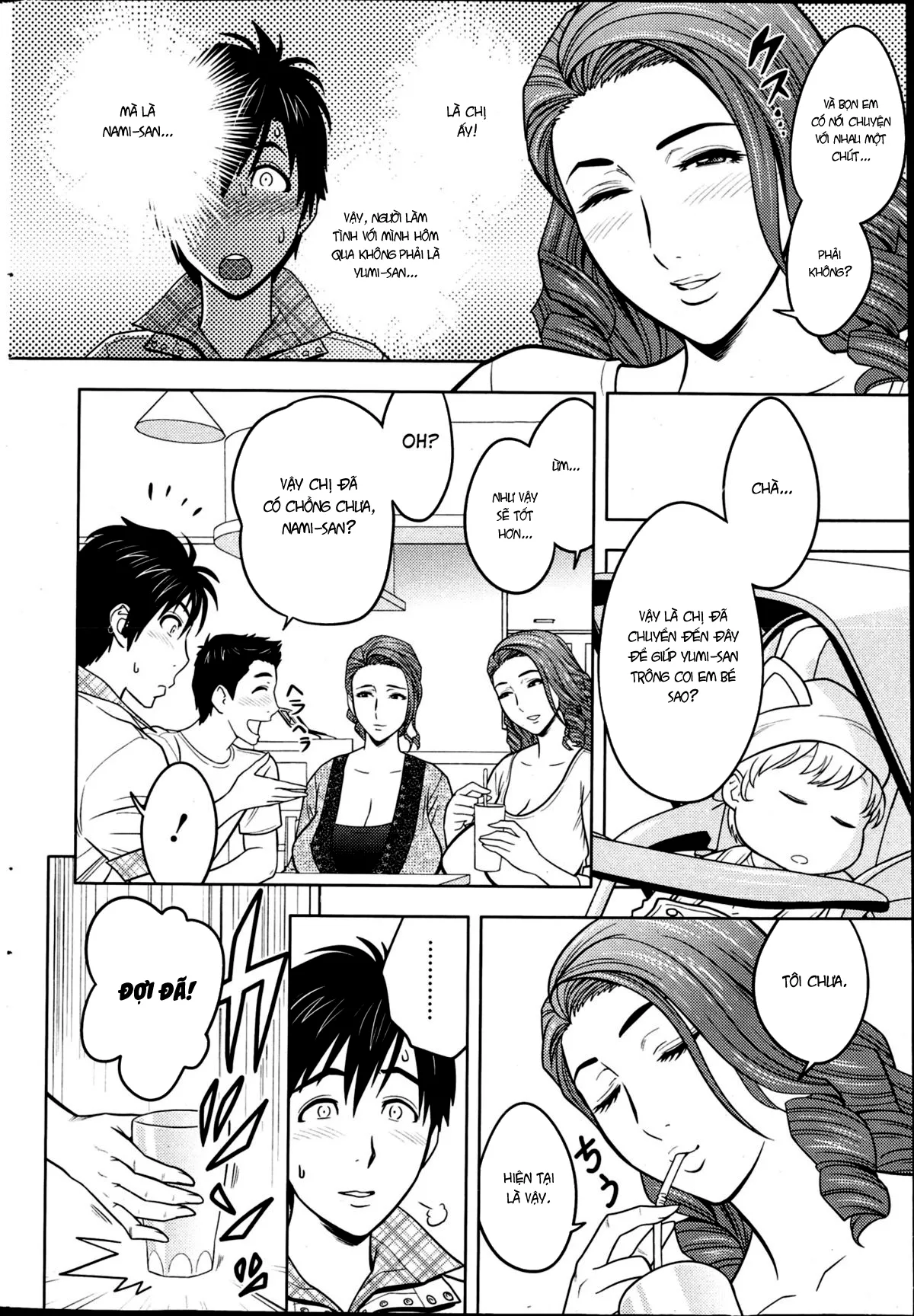 HentaiVN.net - Ảnh 7 - Lái máy bay song sinh [Twin Milf] - Chap 2 - Người em song sinh