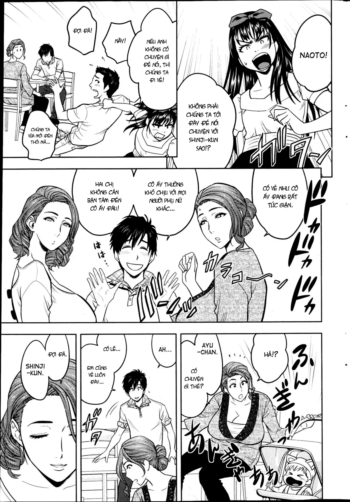 HentaiVN.net - Ảnh 8 - Lái máy bay song sinh [Twin Milf] - Chap 2 - Người em song sinh