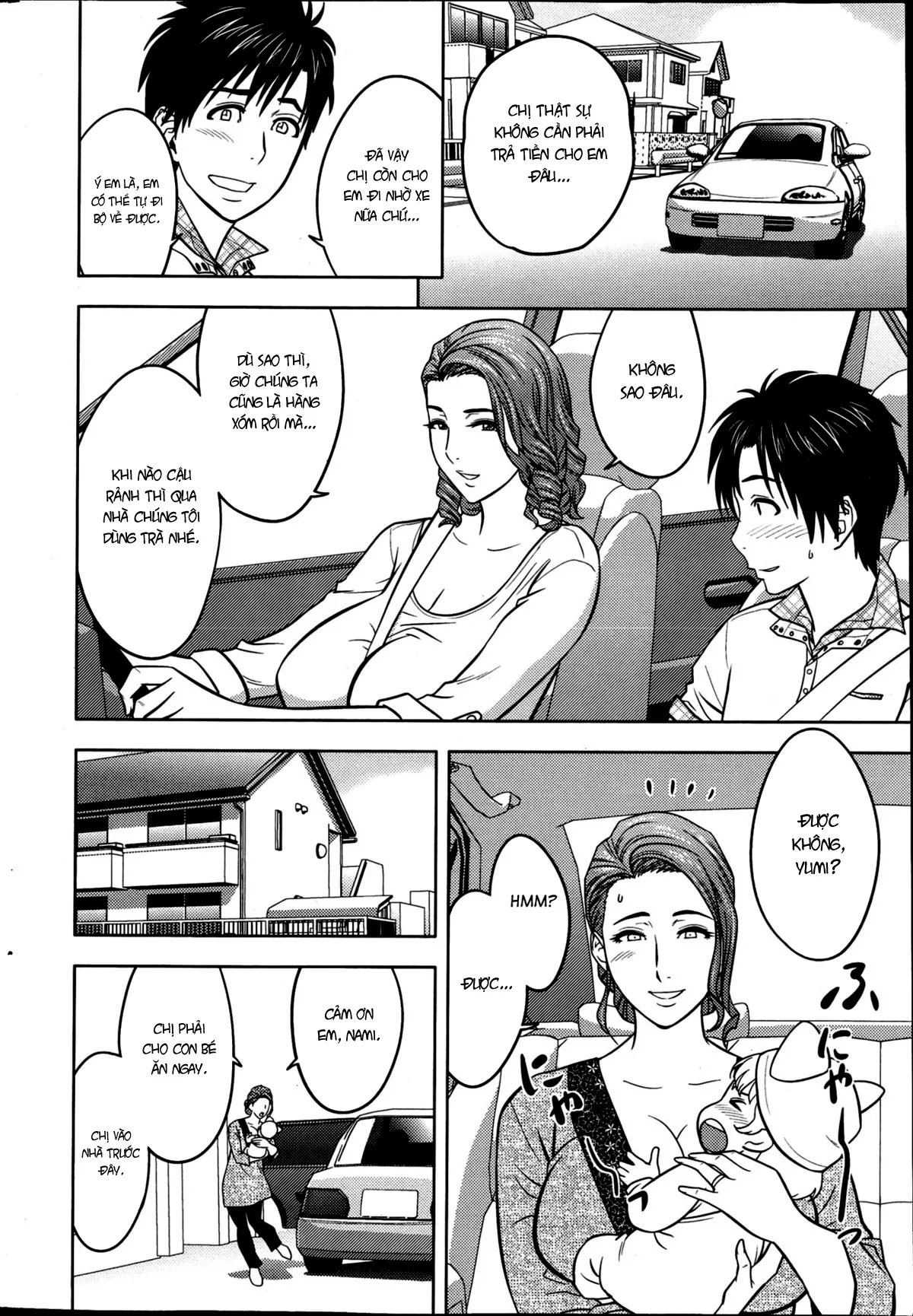 HentaiVN.net - Ảnh 9 - Lái máy bay song sinh [Twin Milf] - Chap 2 - Người em song sinh