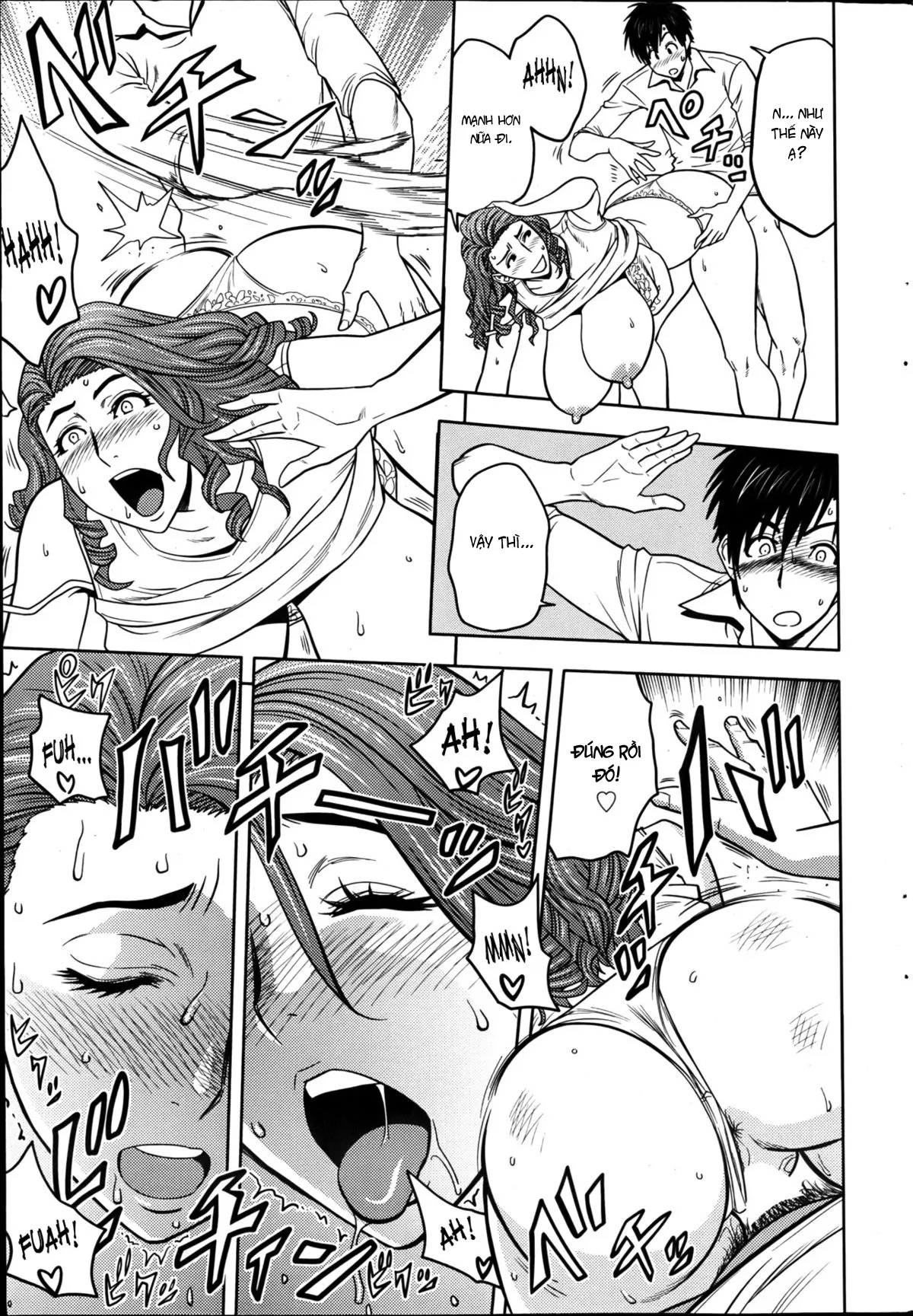HentaiVN.net - Ảnh 17 - Lái máy bay song sinh [Twin Milf] - Chap 3 - Dụ dỗ