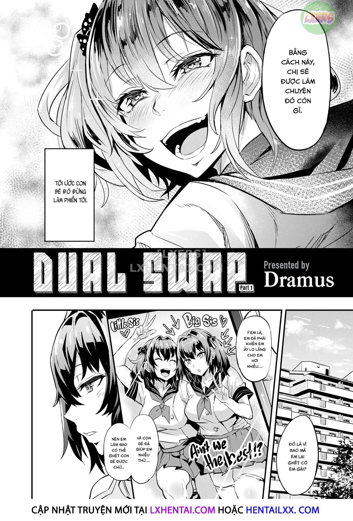 HentaiVN.net - Ảnh 6 - Hoán đổi kép - Chap 1