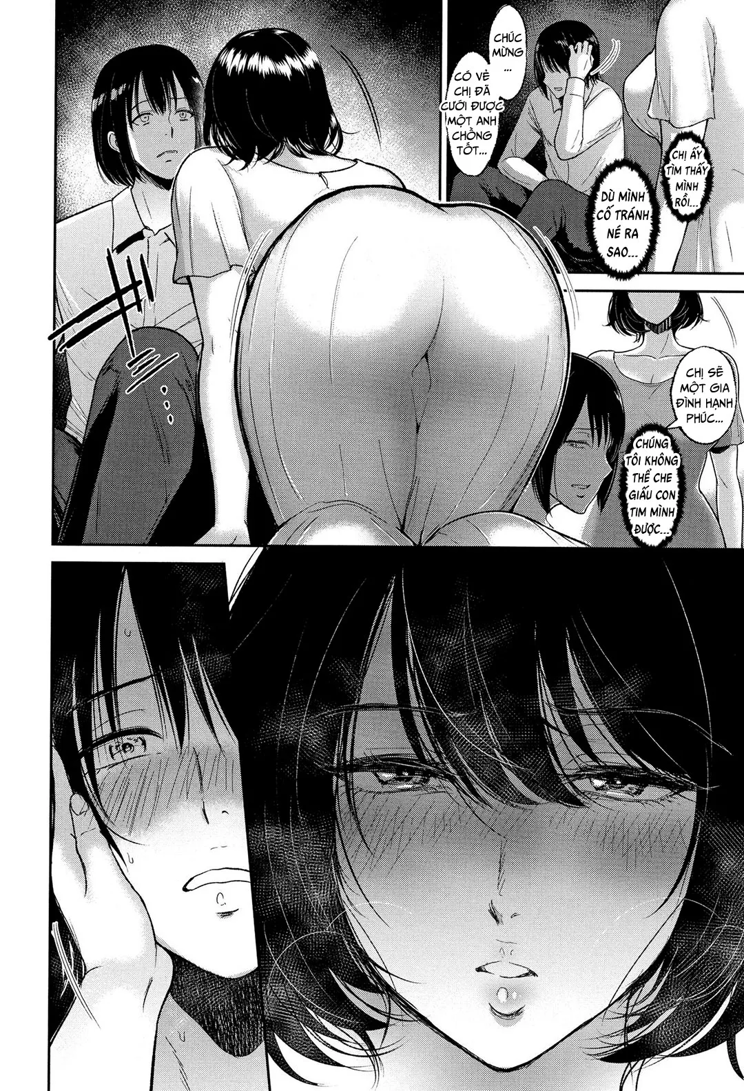 HentaiVN.net - Ảnh 11 - Chị gái sinh đôi sắp kết hôn [Futago No Misshitsu; Twins' Secret Room] - Oneshot